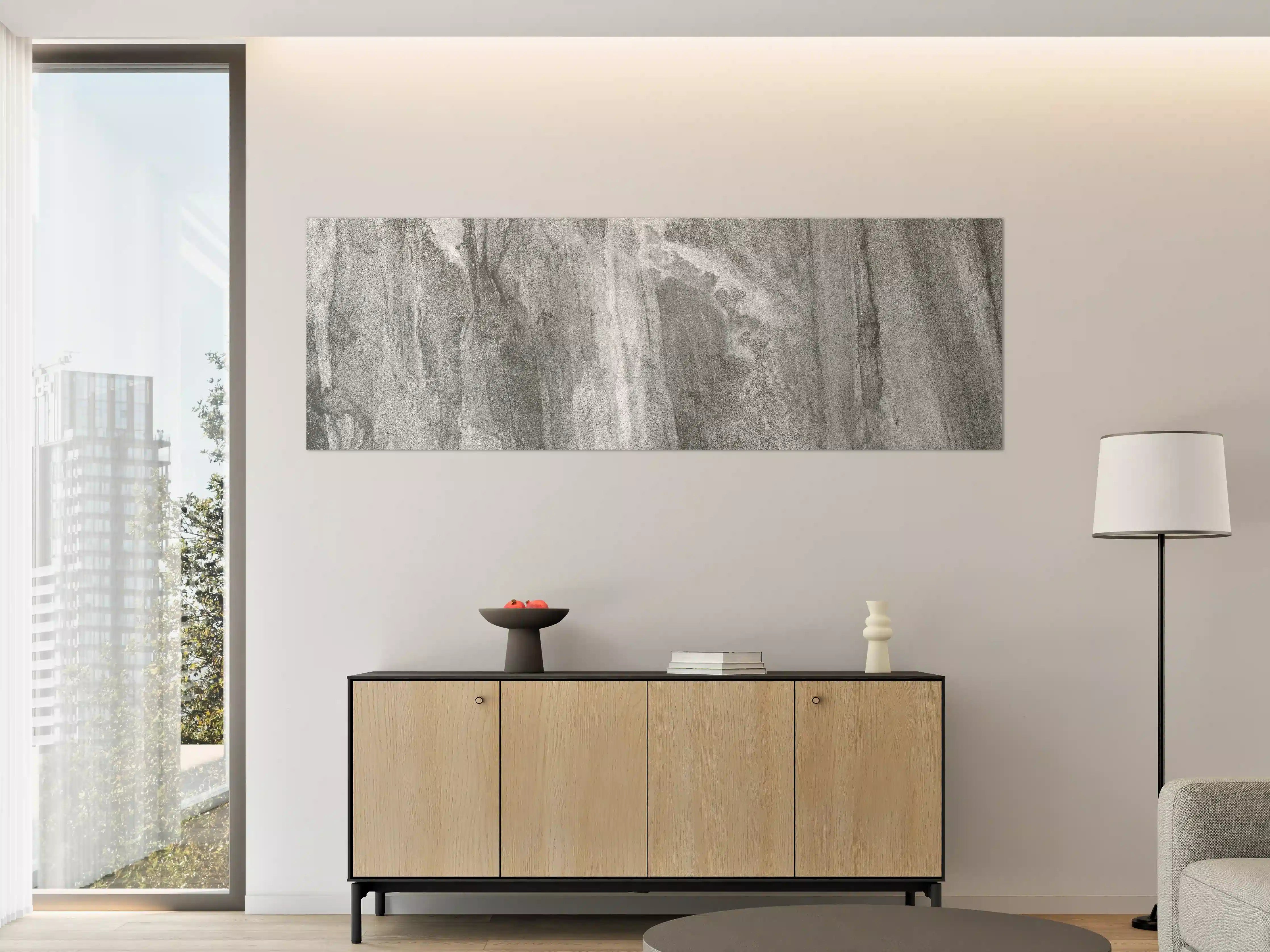 Große Wandbilder - Edel Graue Marmor Textur