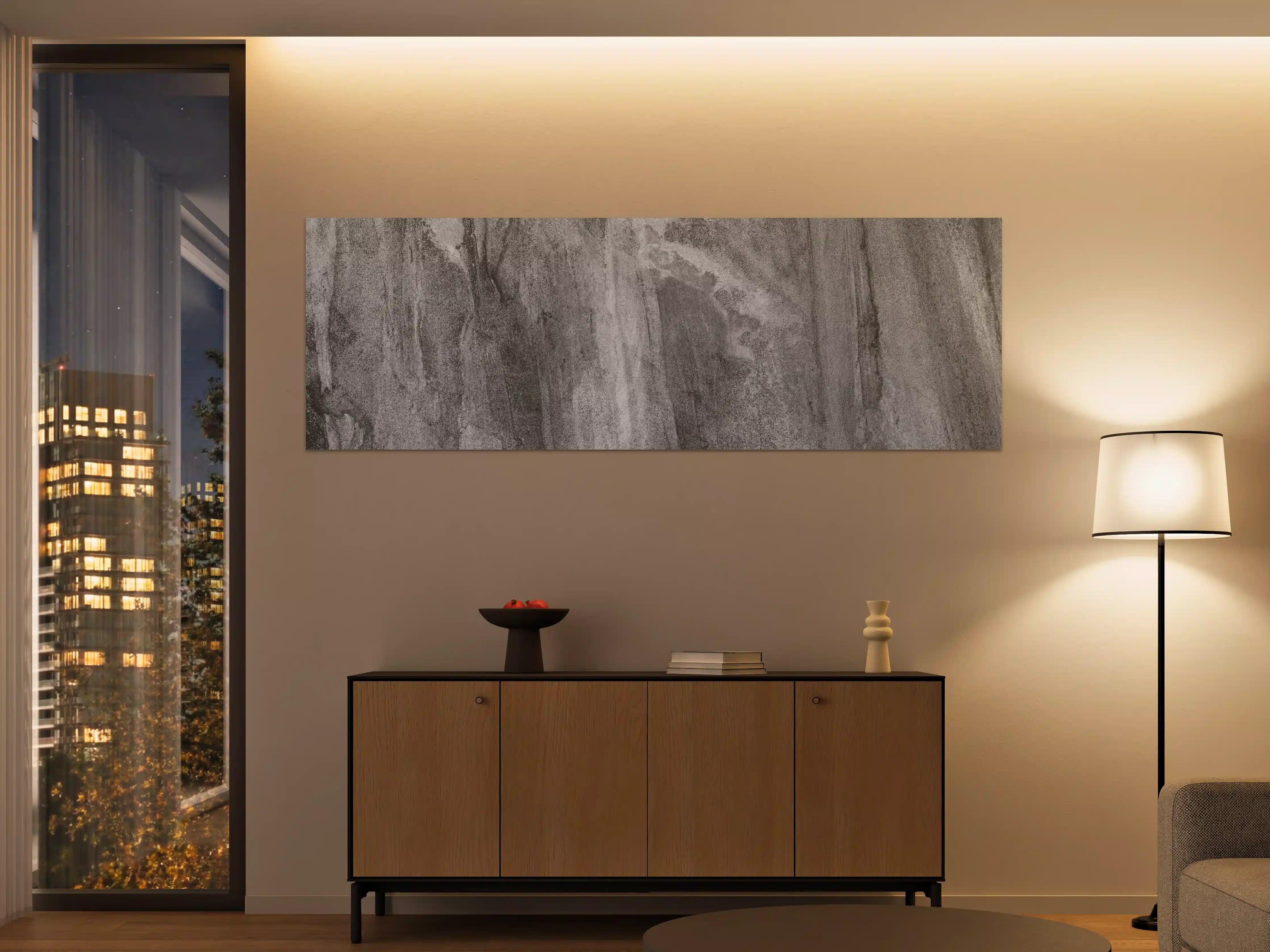 Große Wandbilder - Edel Graue Marmor Textur