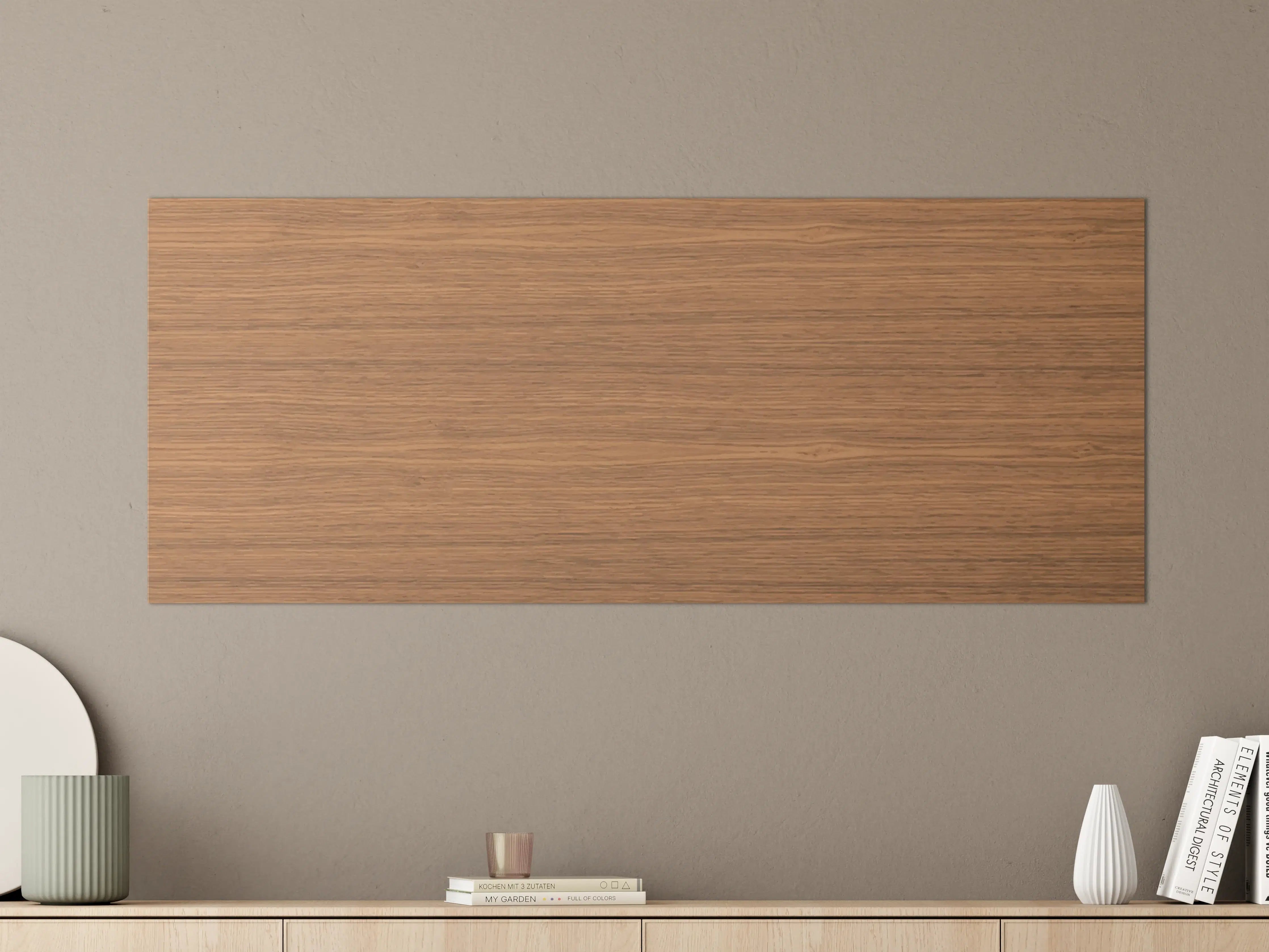 Große Wandbilder - Edle Braun-Holztextur