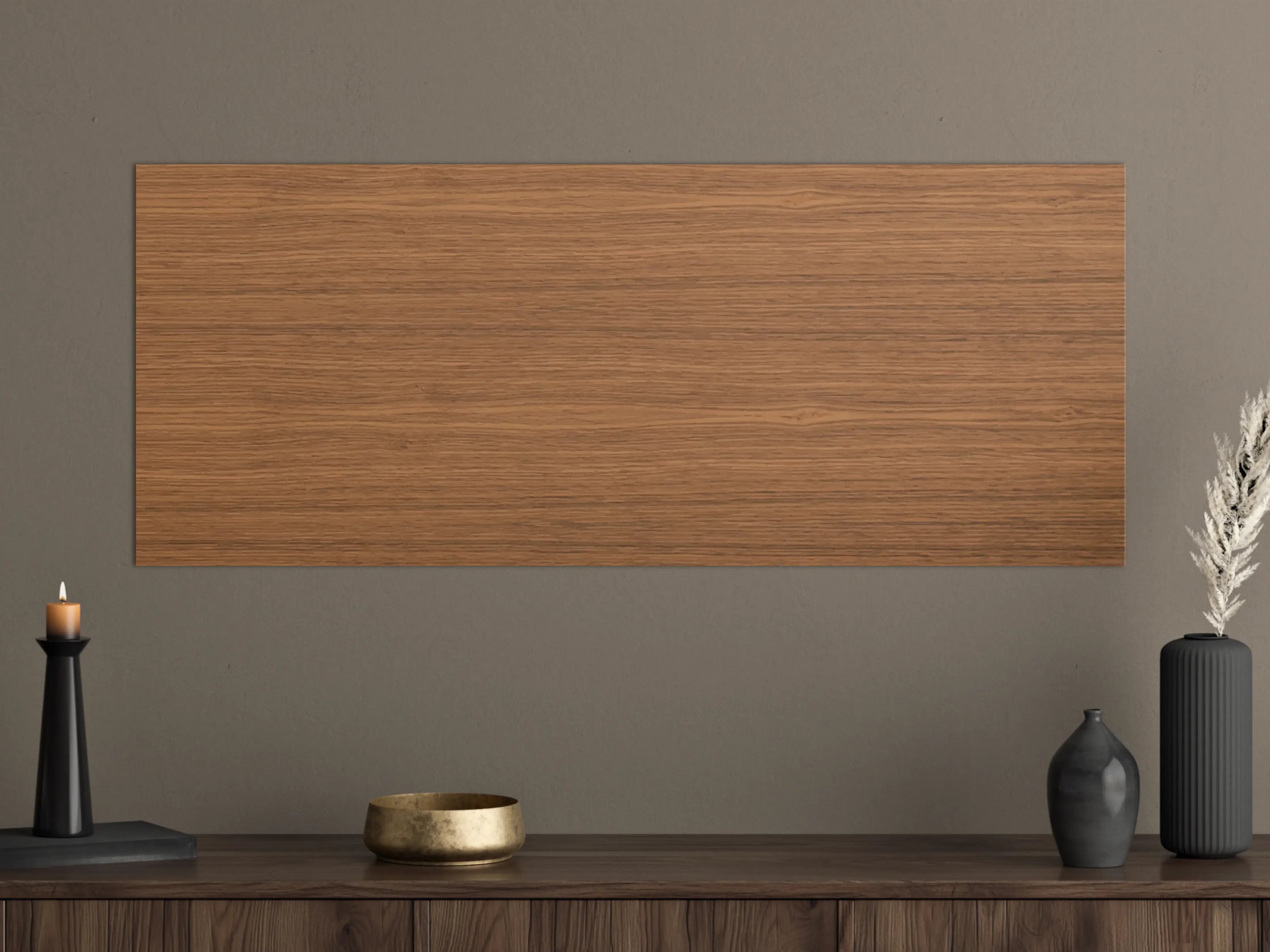 Große Wandbilder - Edle Braun-Holztextur