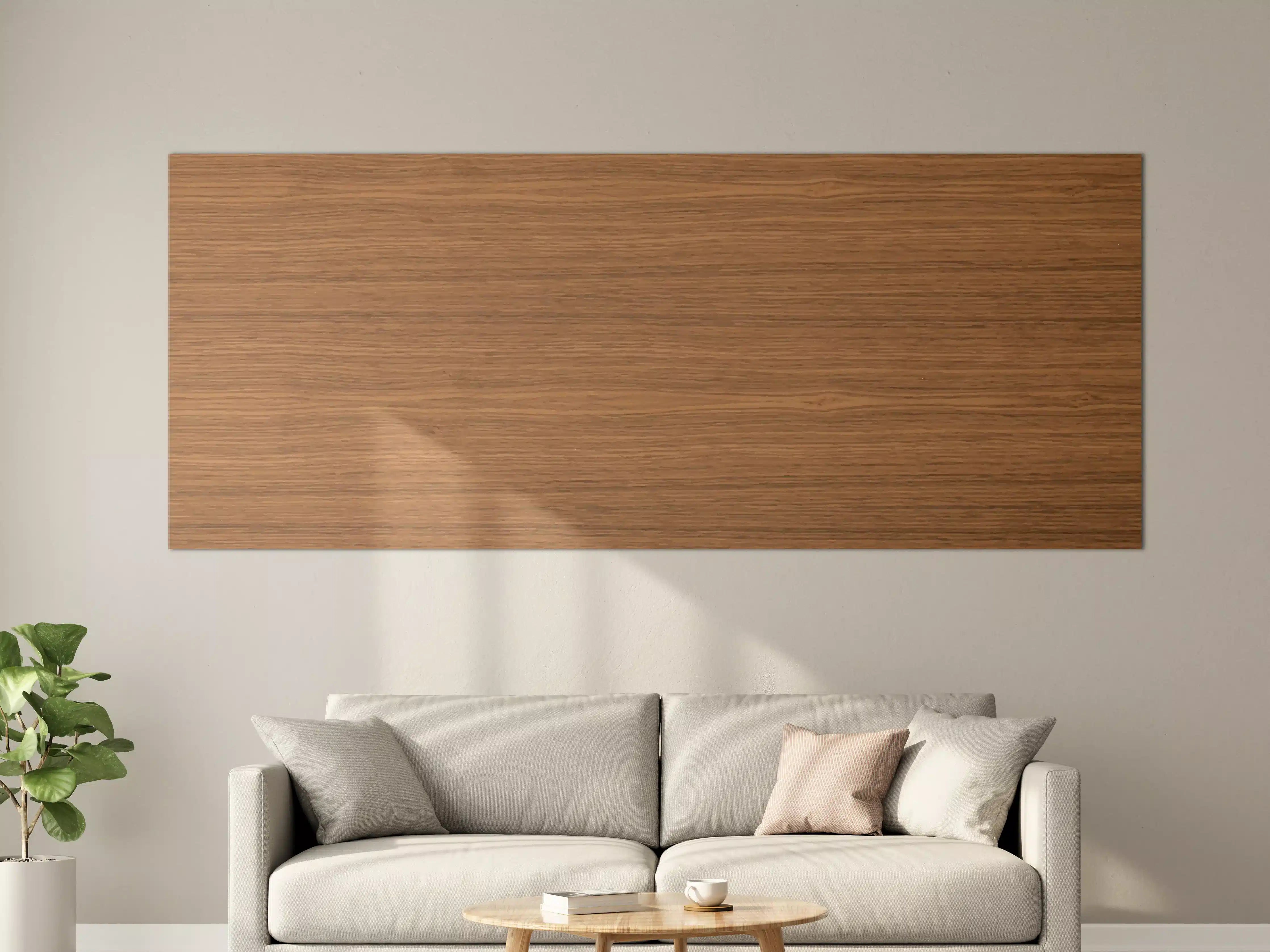 Große Wandbilder - Edle Braun-Holztextur