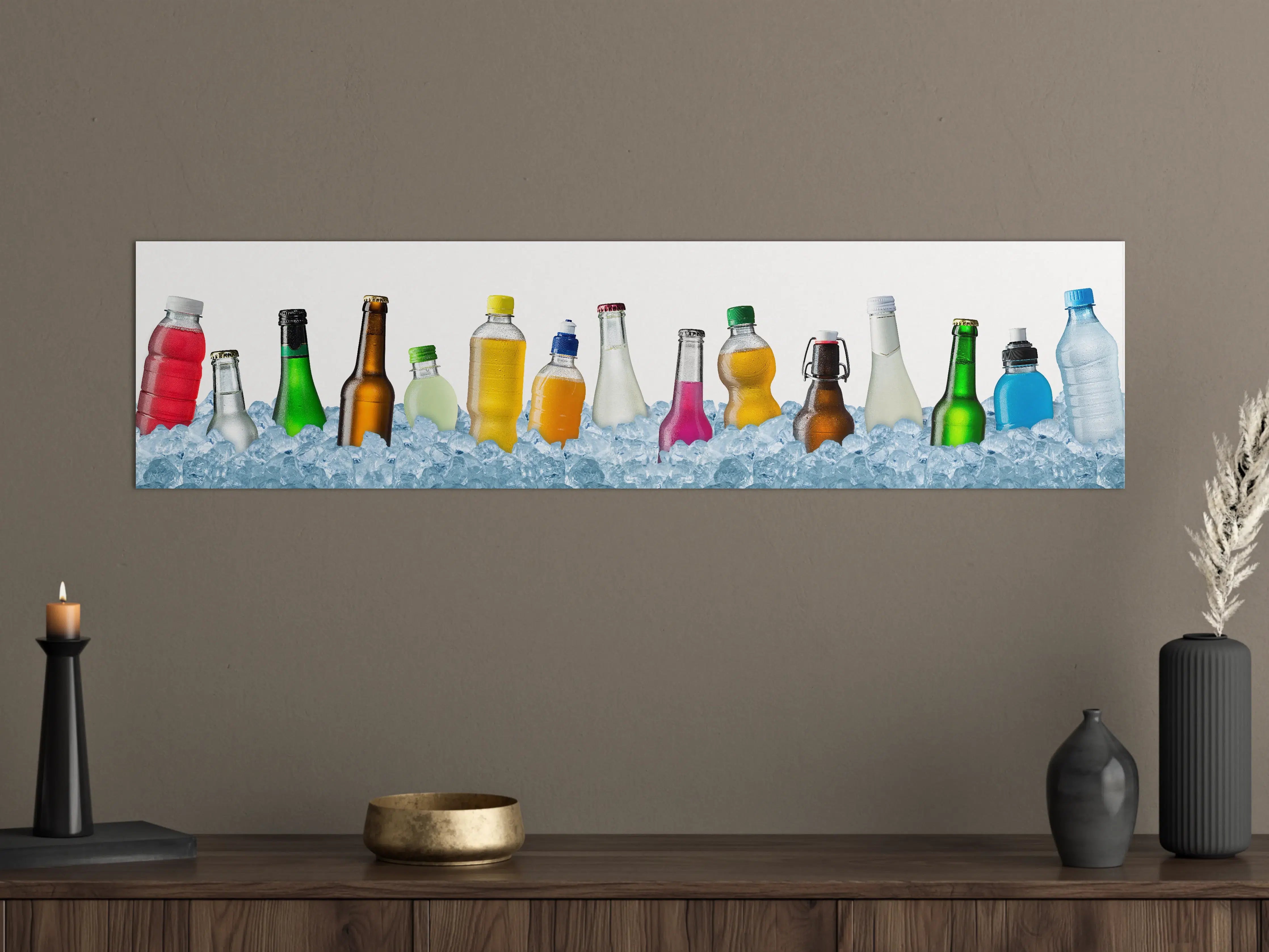 Große Wandbilder - Eisgekühlte Getränke