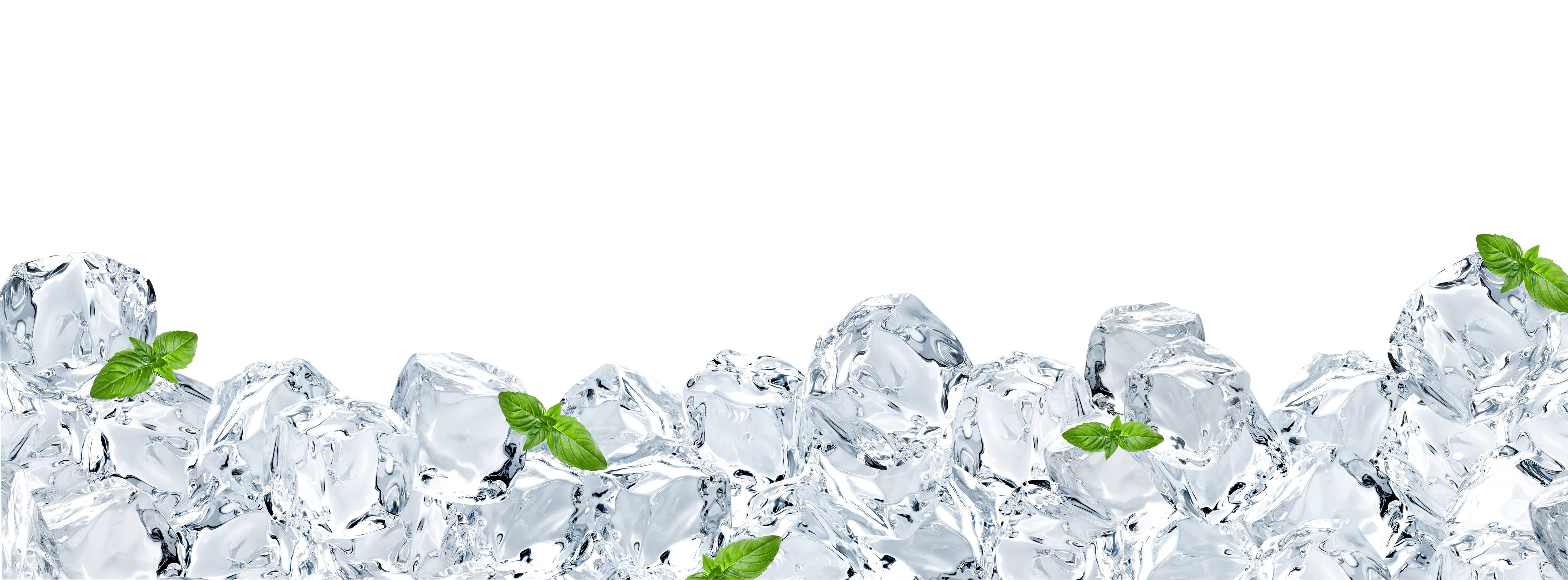Große Wandbilder-Eiswürfel mit einem hauch Minze