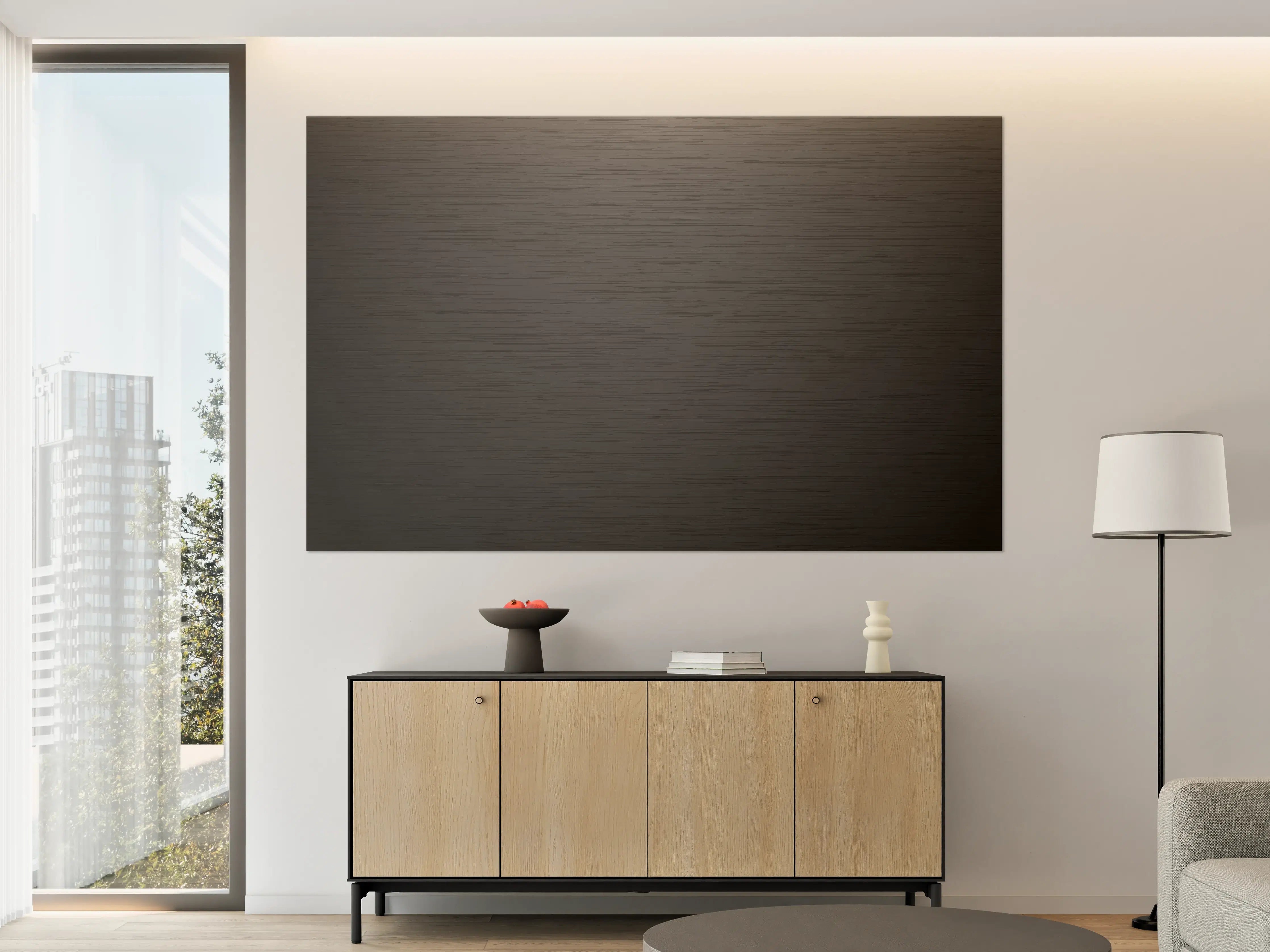 Große Wandbilder - Elegante Graue Textur