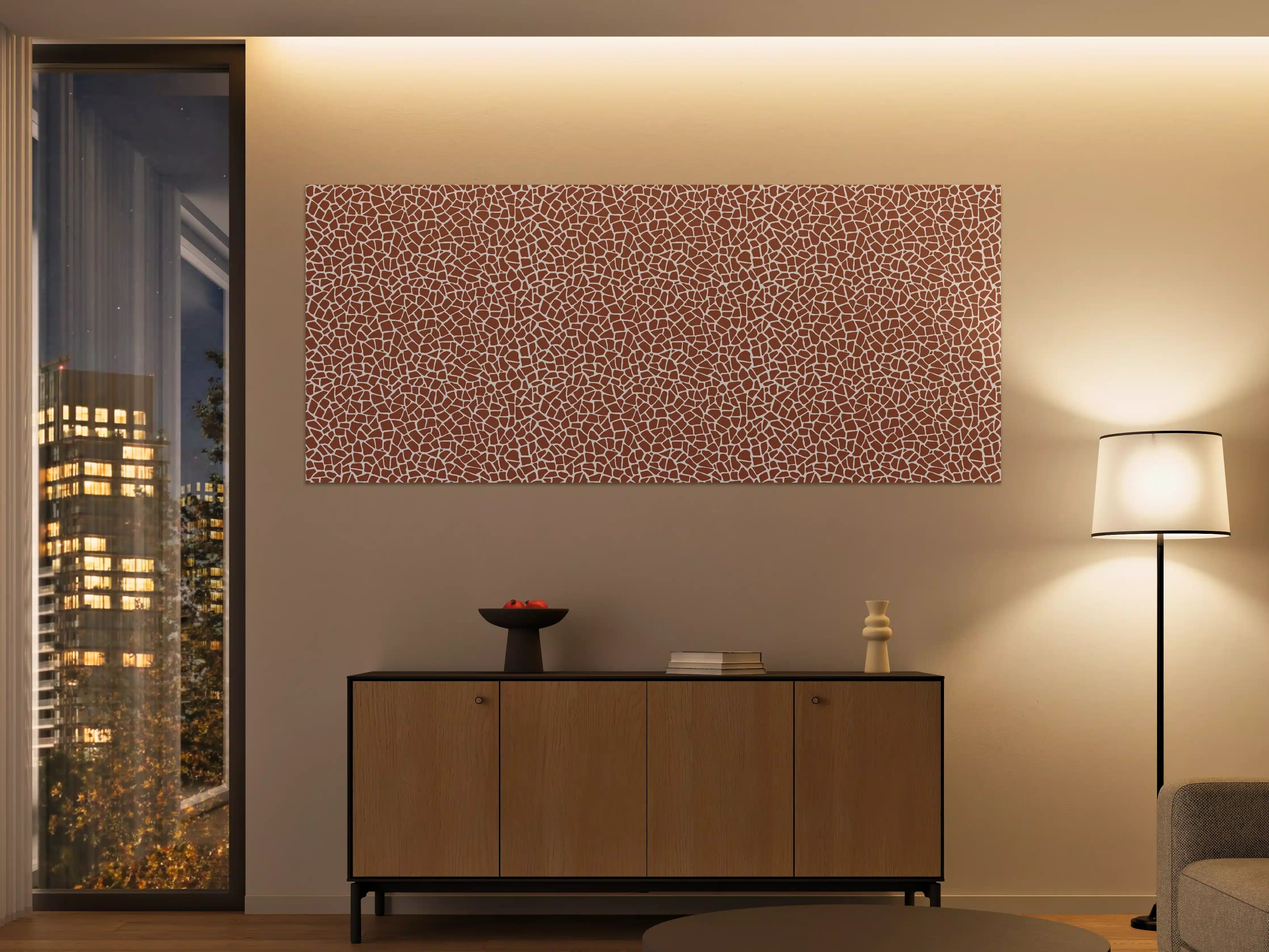 Große Wandbilder - Elegante Marmor Textur in Beige