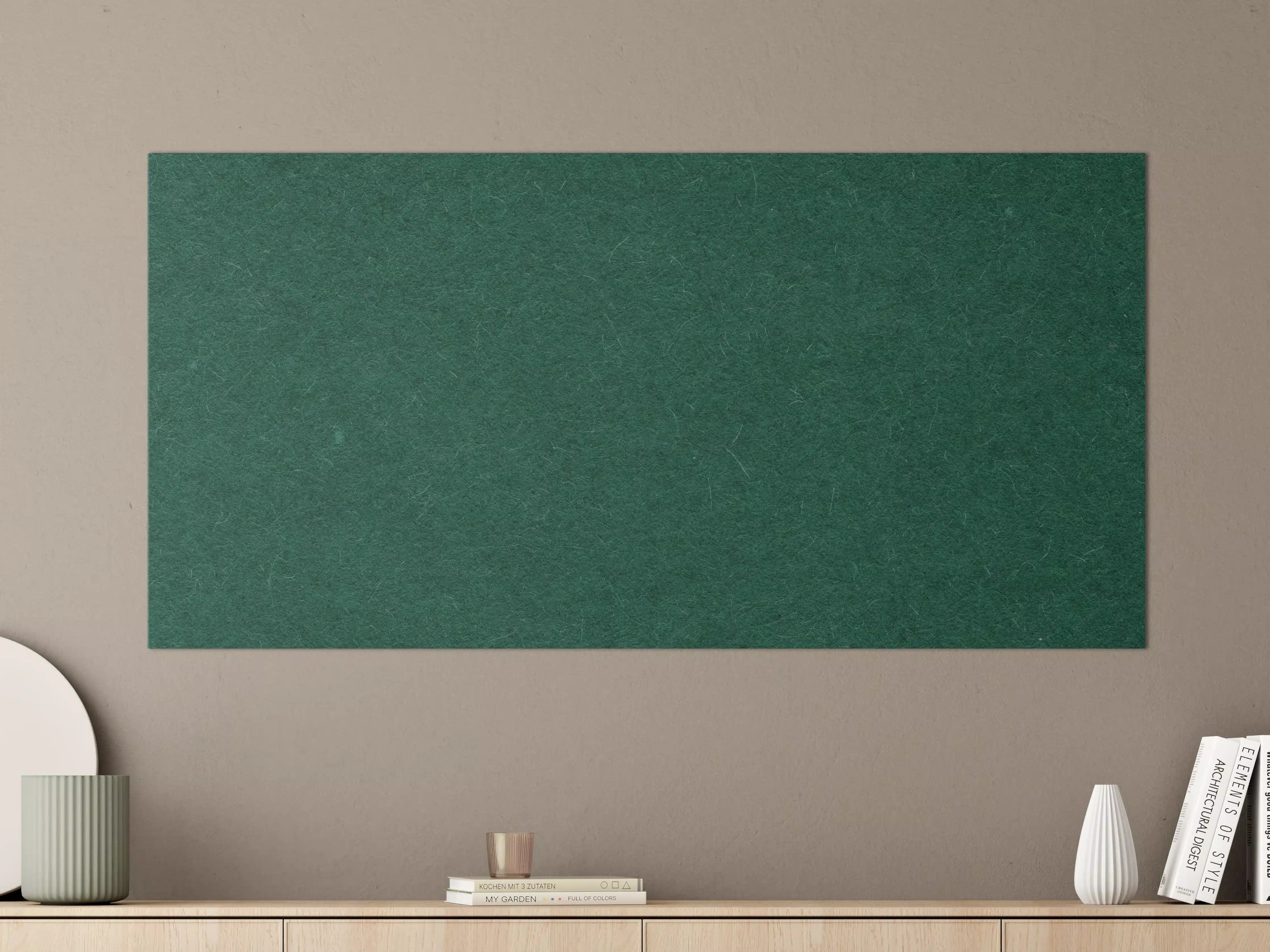 Große Wandbilder - Elegante grüne Stofftextur