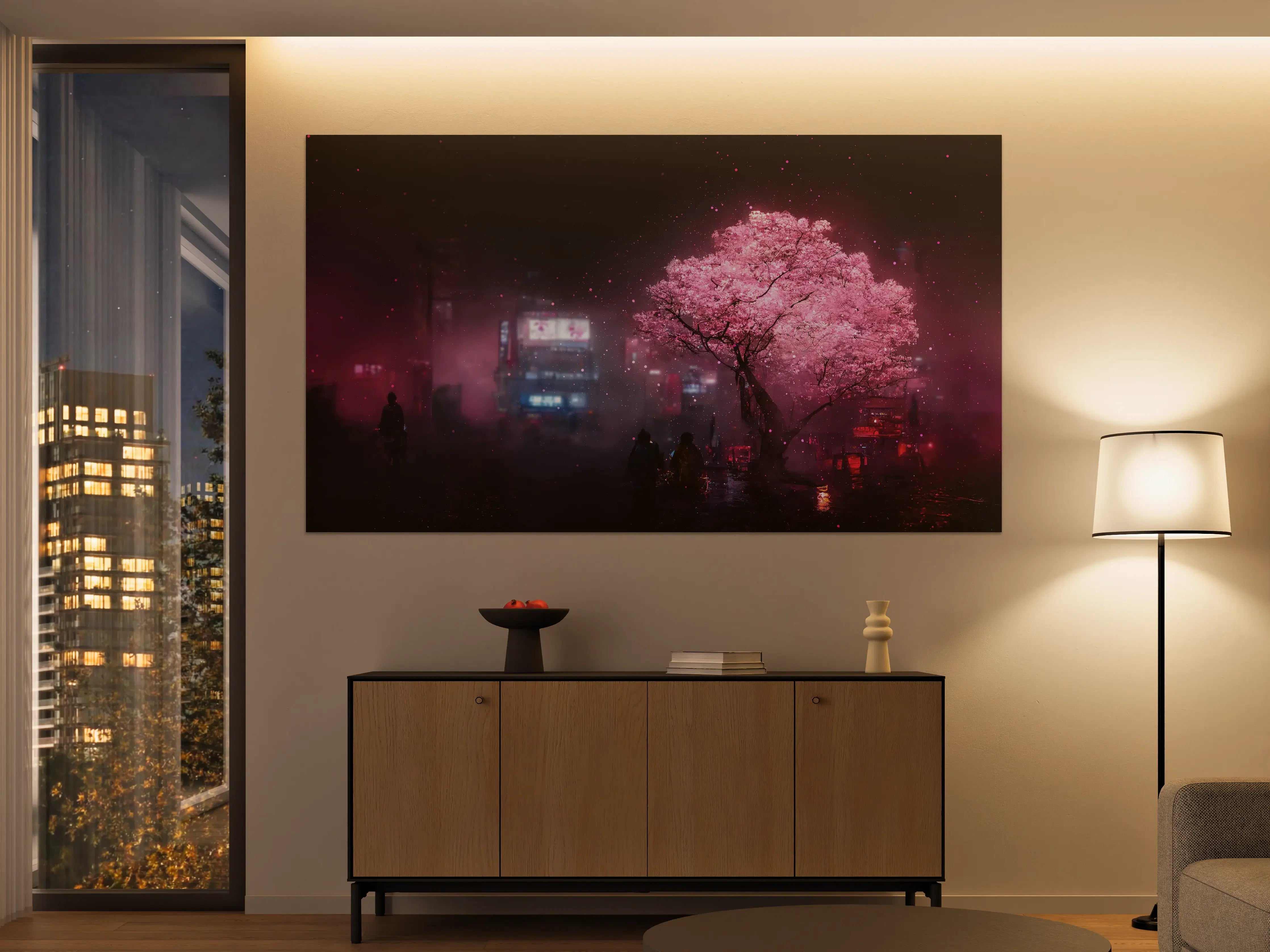 Große Wandbilder - Fantasy Nacht - Japan
