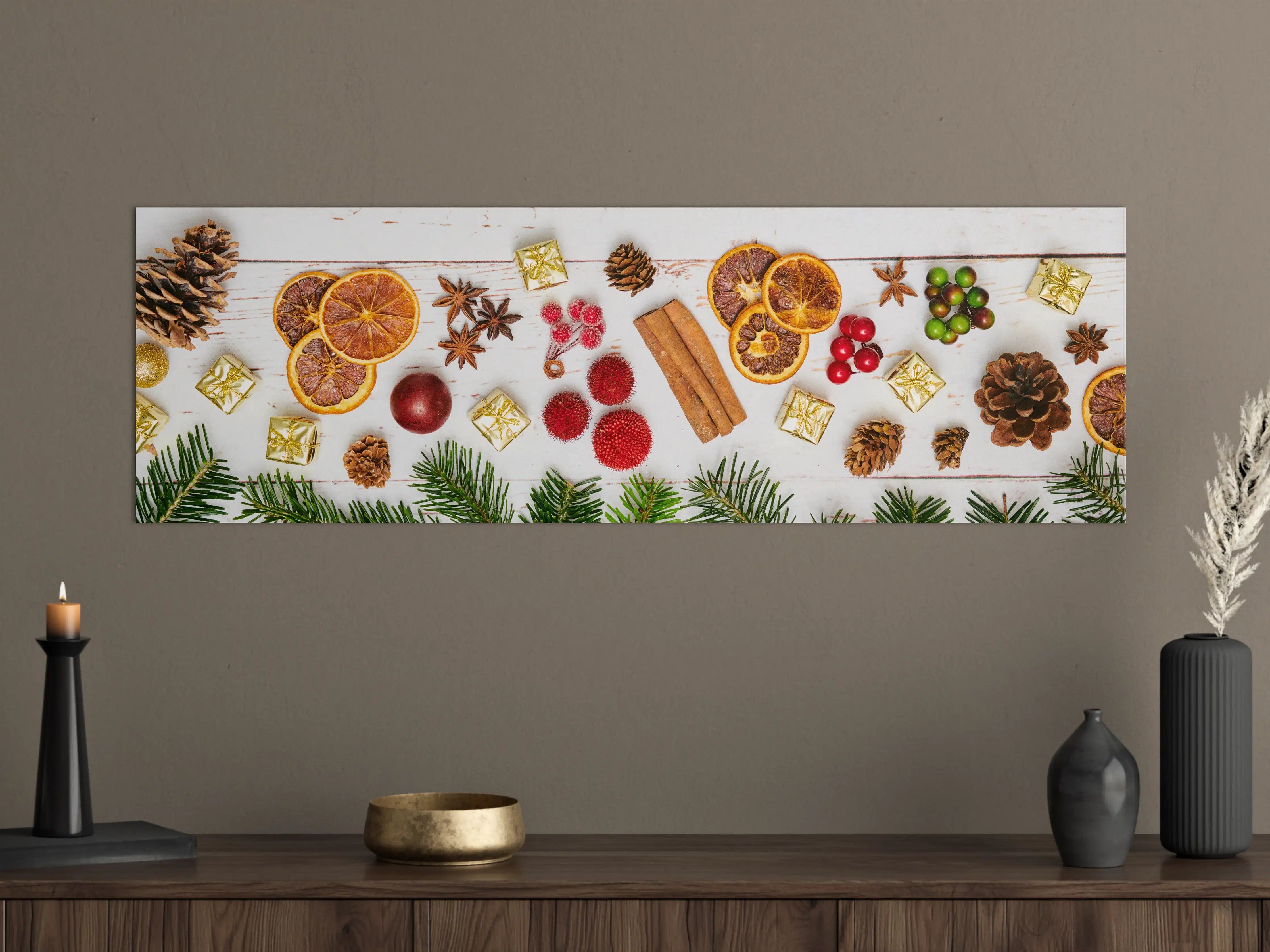 Große Wandbilder - Festliche Weihnachten Deko