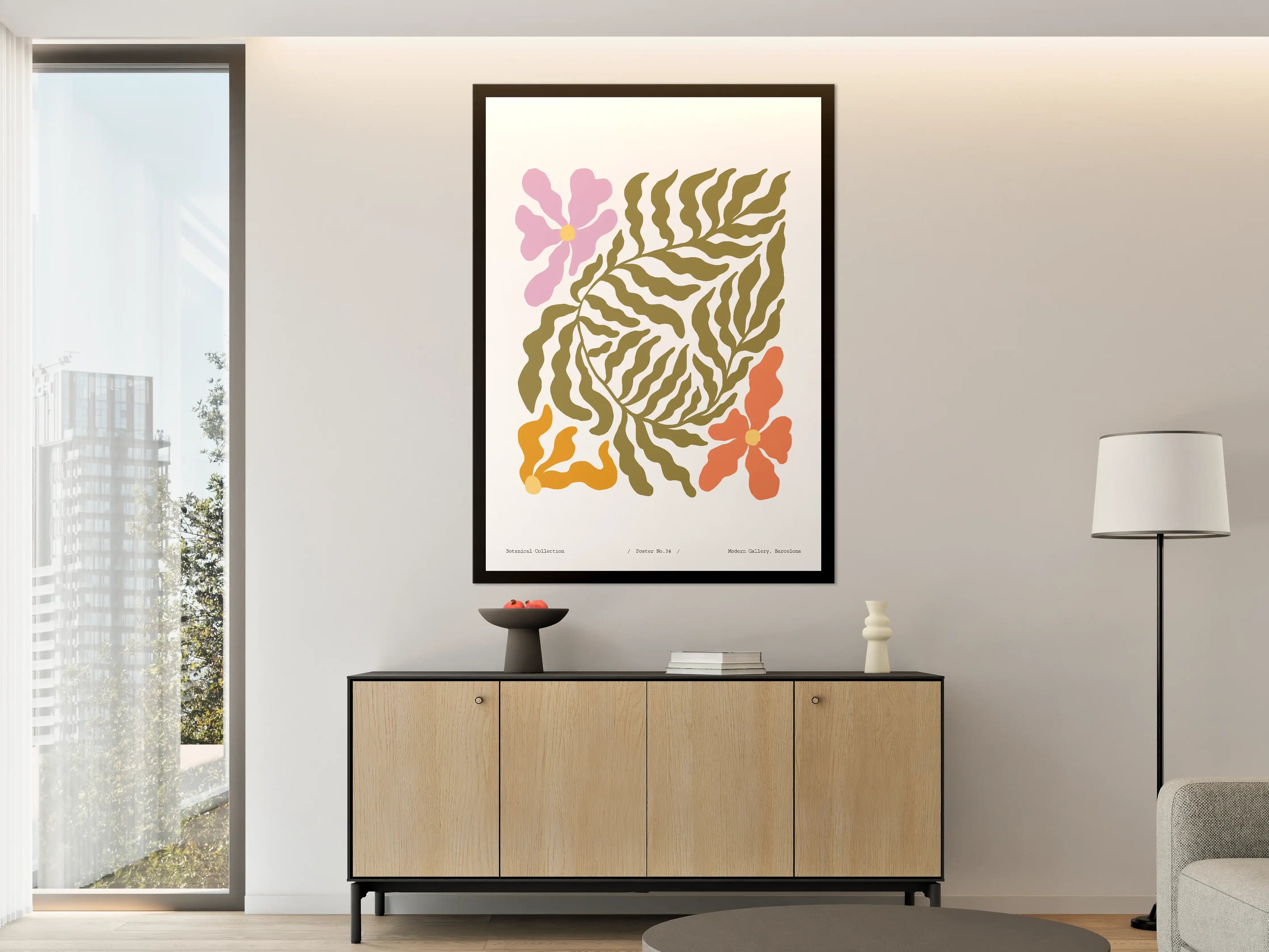 Große Wandbilder - Florale Botanical Wanddekoration