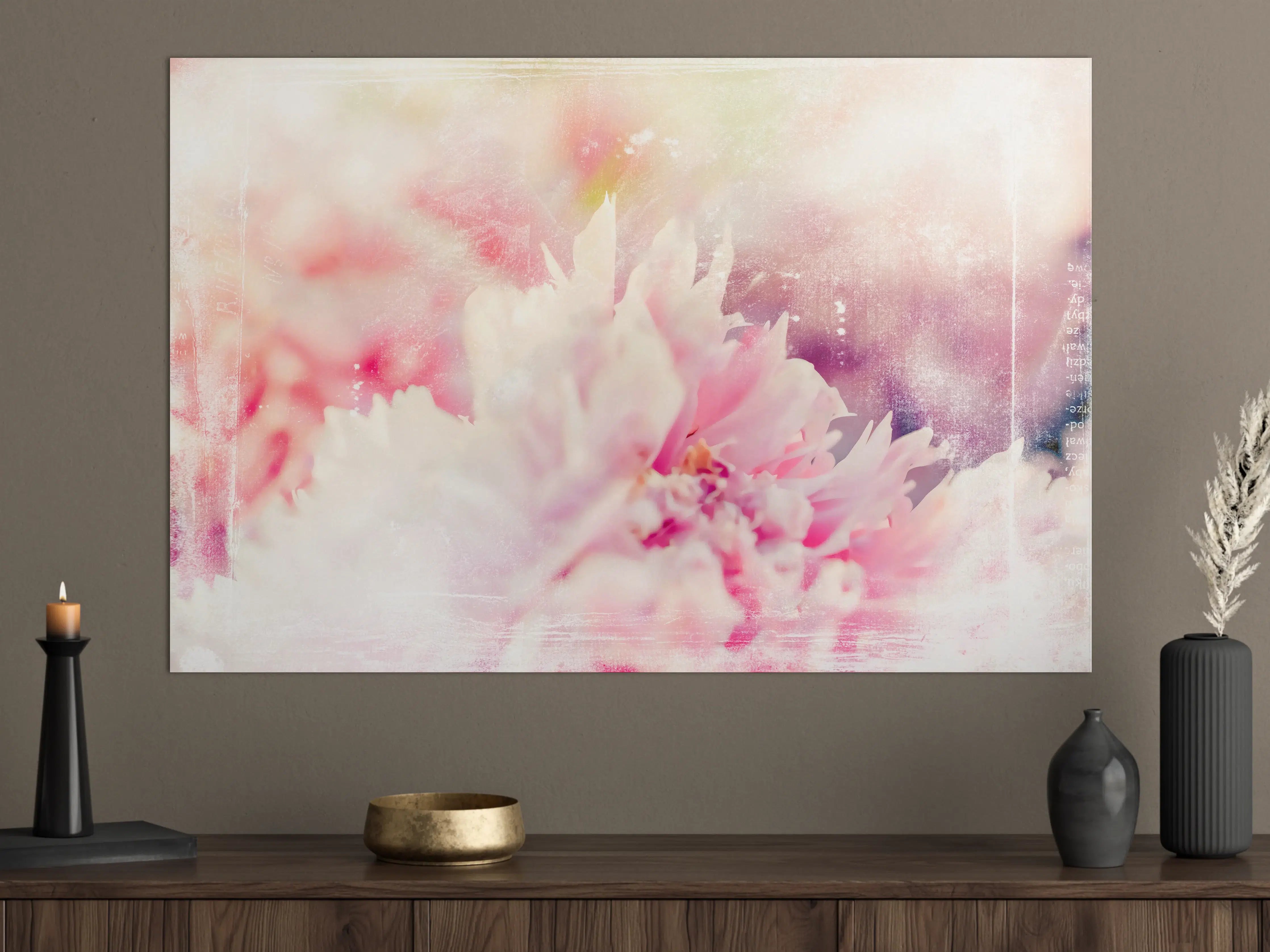 Große Wandbilder - Florale Darstellung