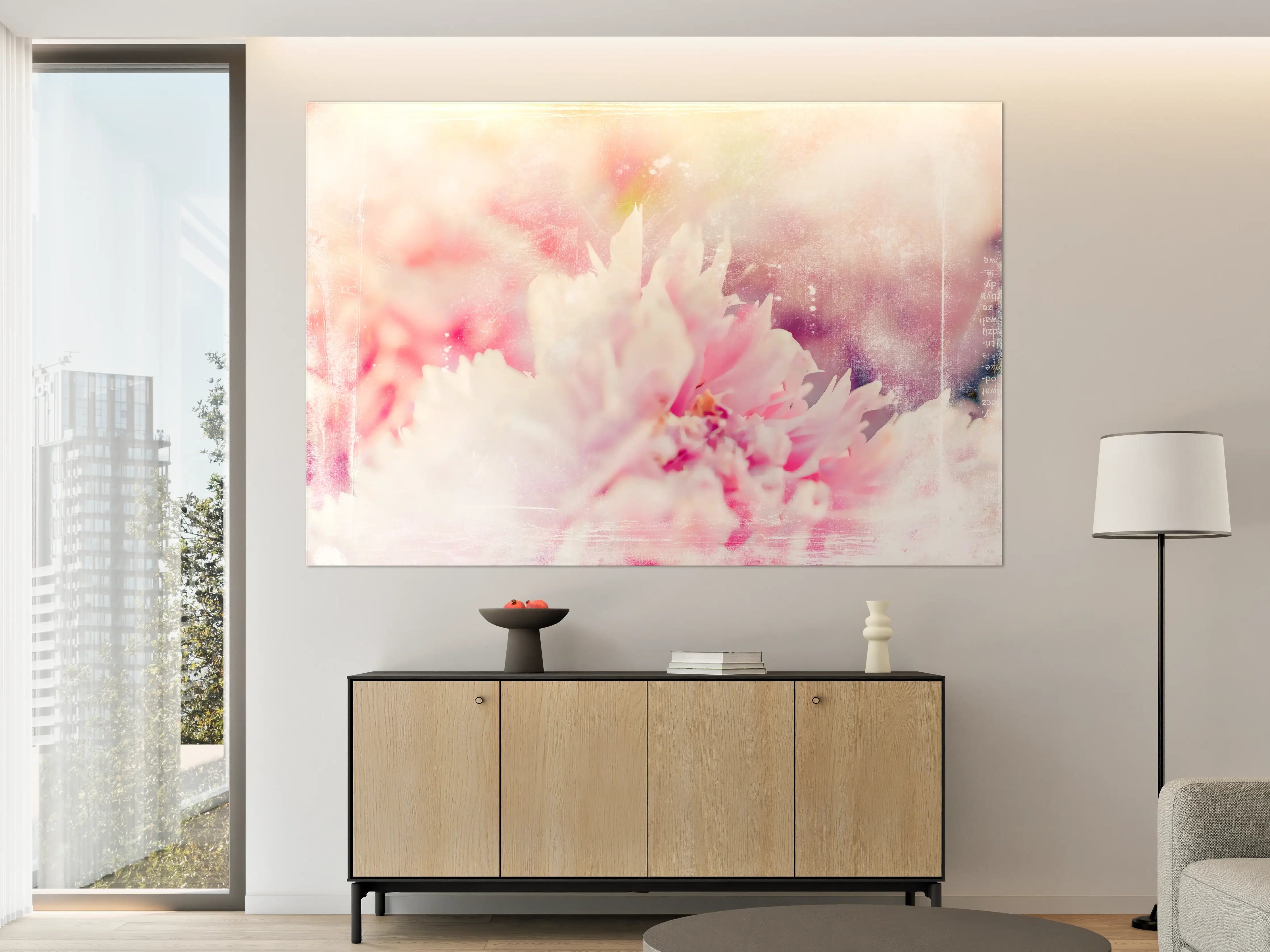 Große Wandbilder - Florale Darstellung