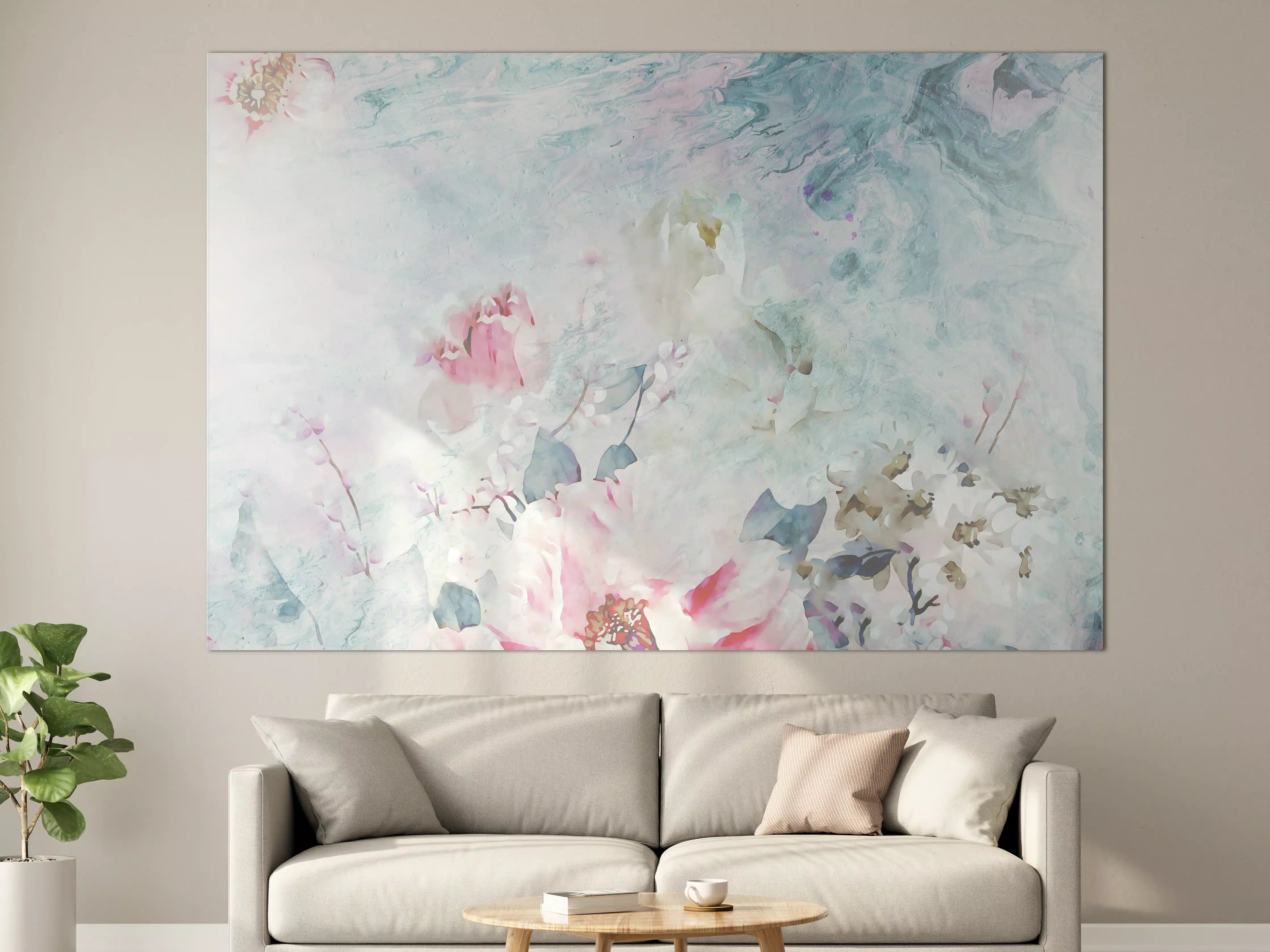 Große Wandbilder - Florale Kunst - Blumen Portrait