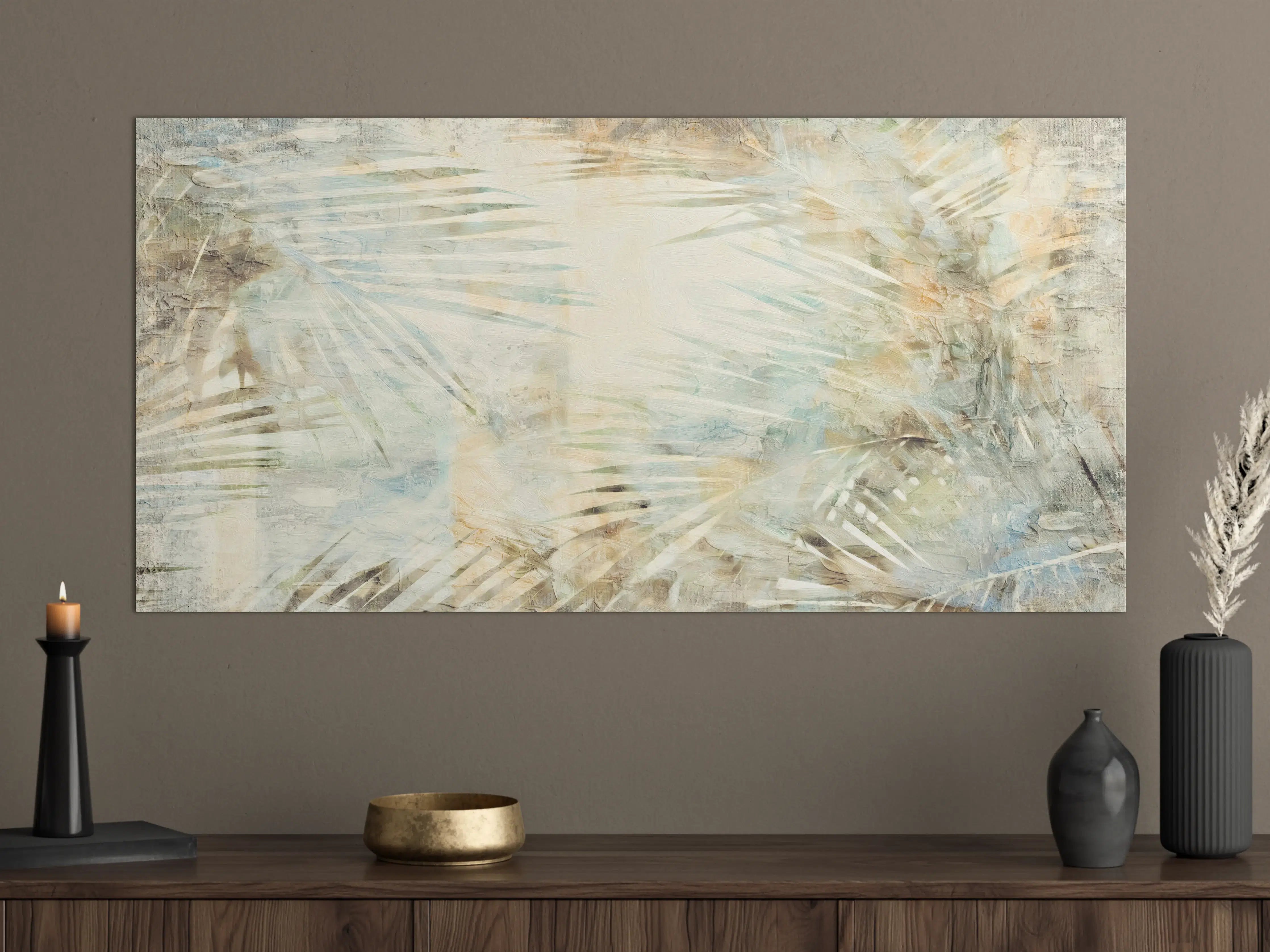 Große Wandbilder - Florale Wand - Moderne Kunst