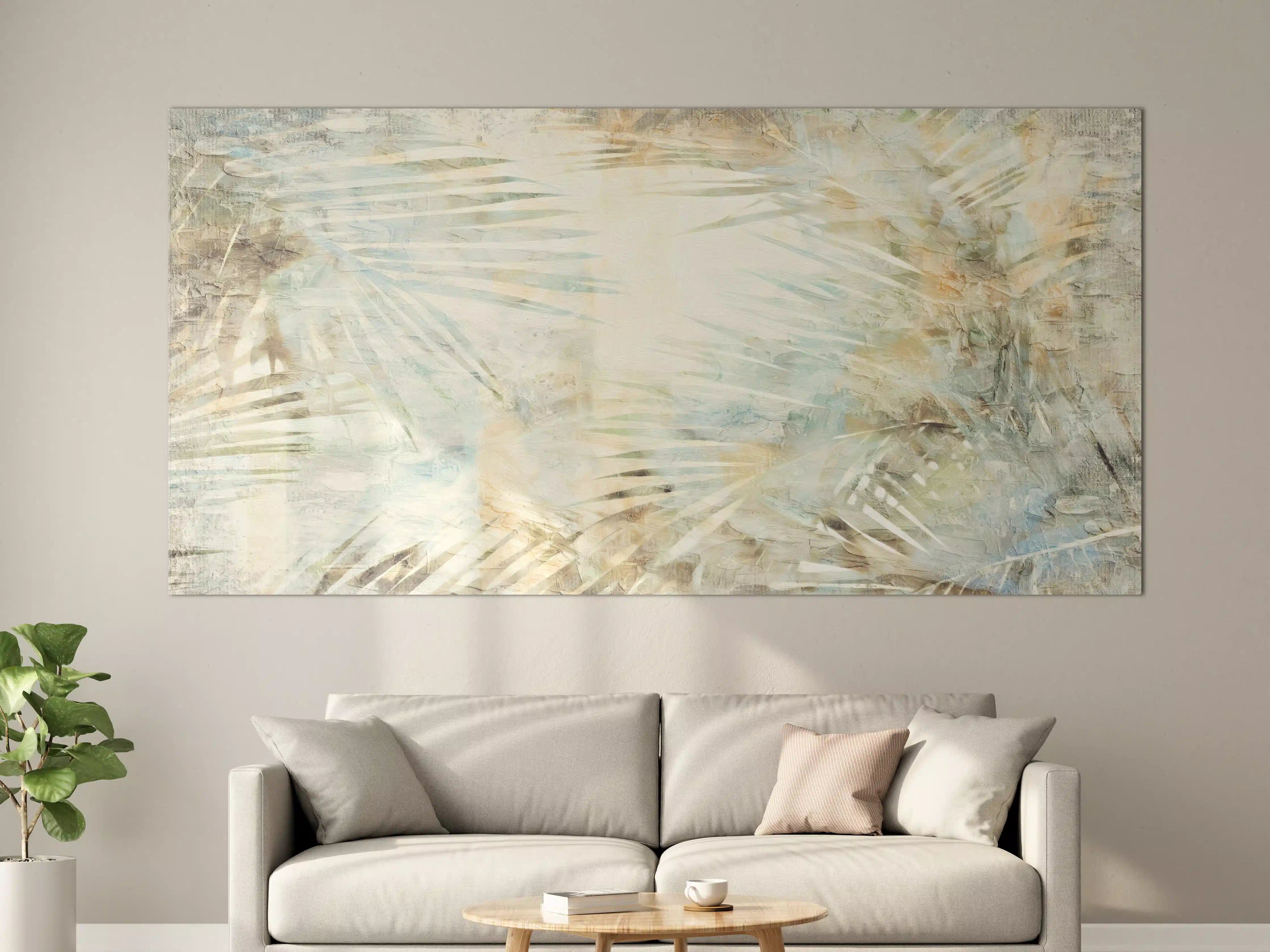 Große Wandbilder - Florale Wand - Moderne Kunst