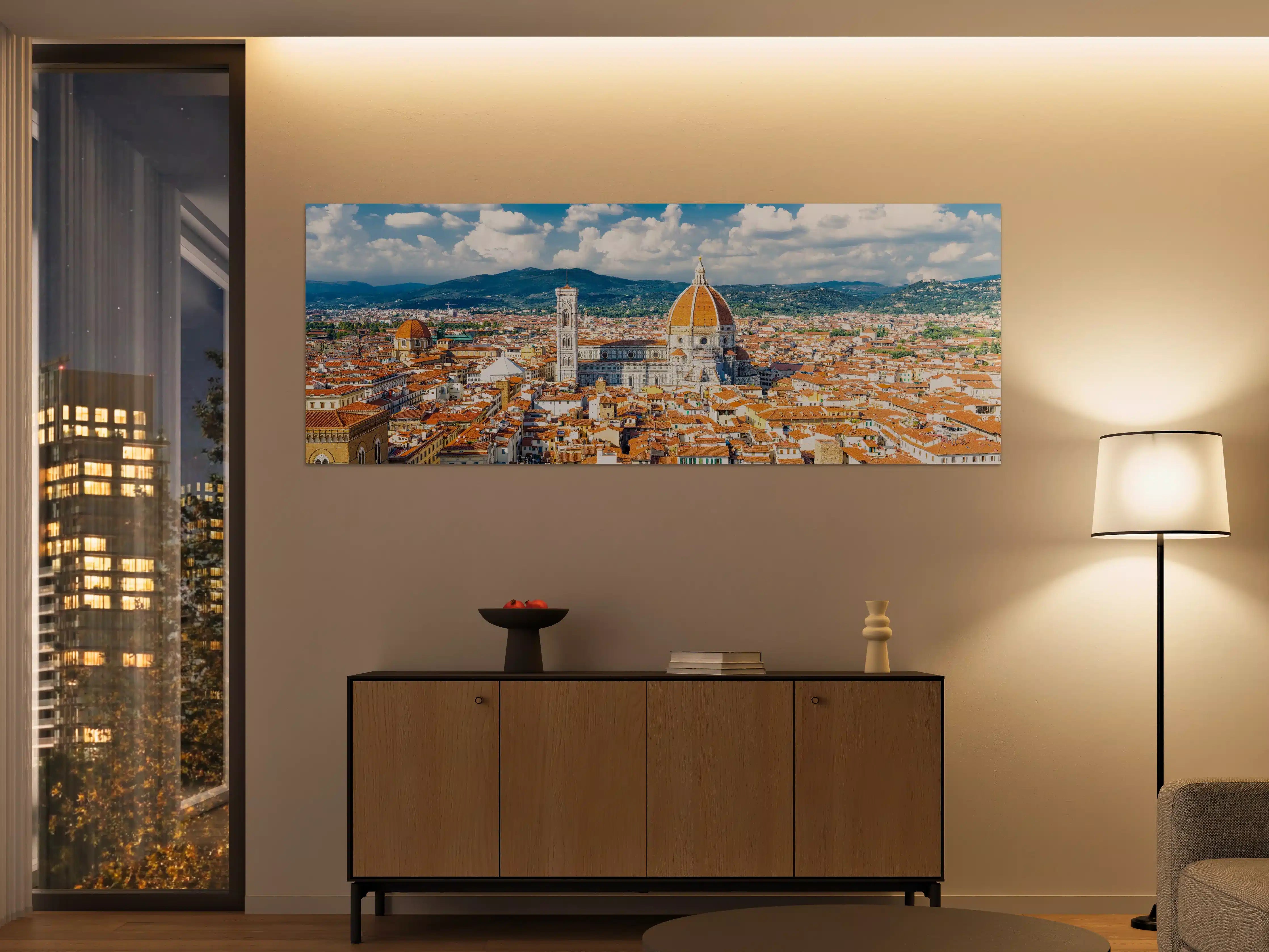 Große Wandbilder - Florenz Skyline mit Dom
