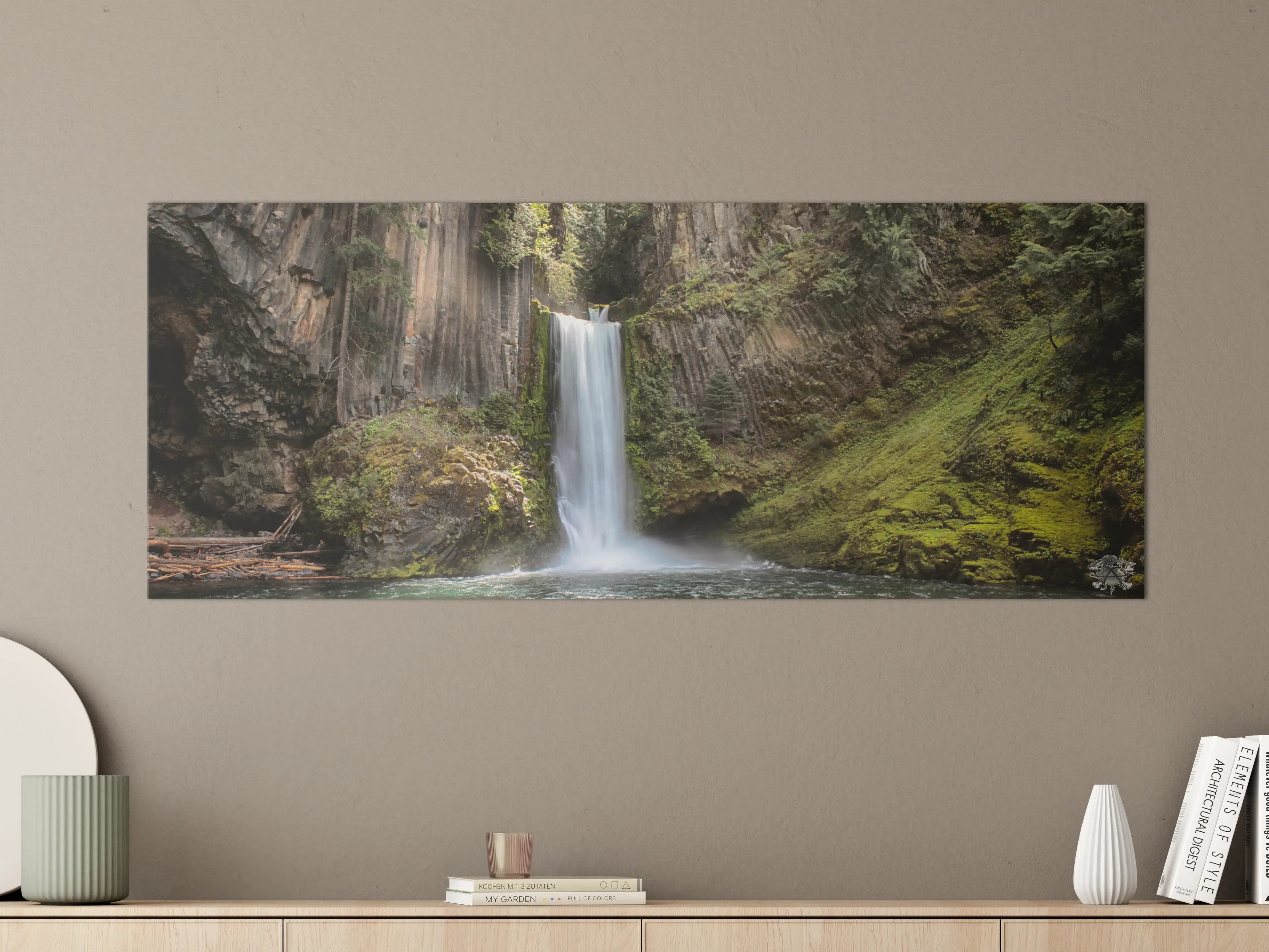 Große Wandbilder - Friedliche Tokatee Falls