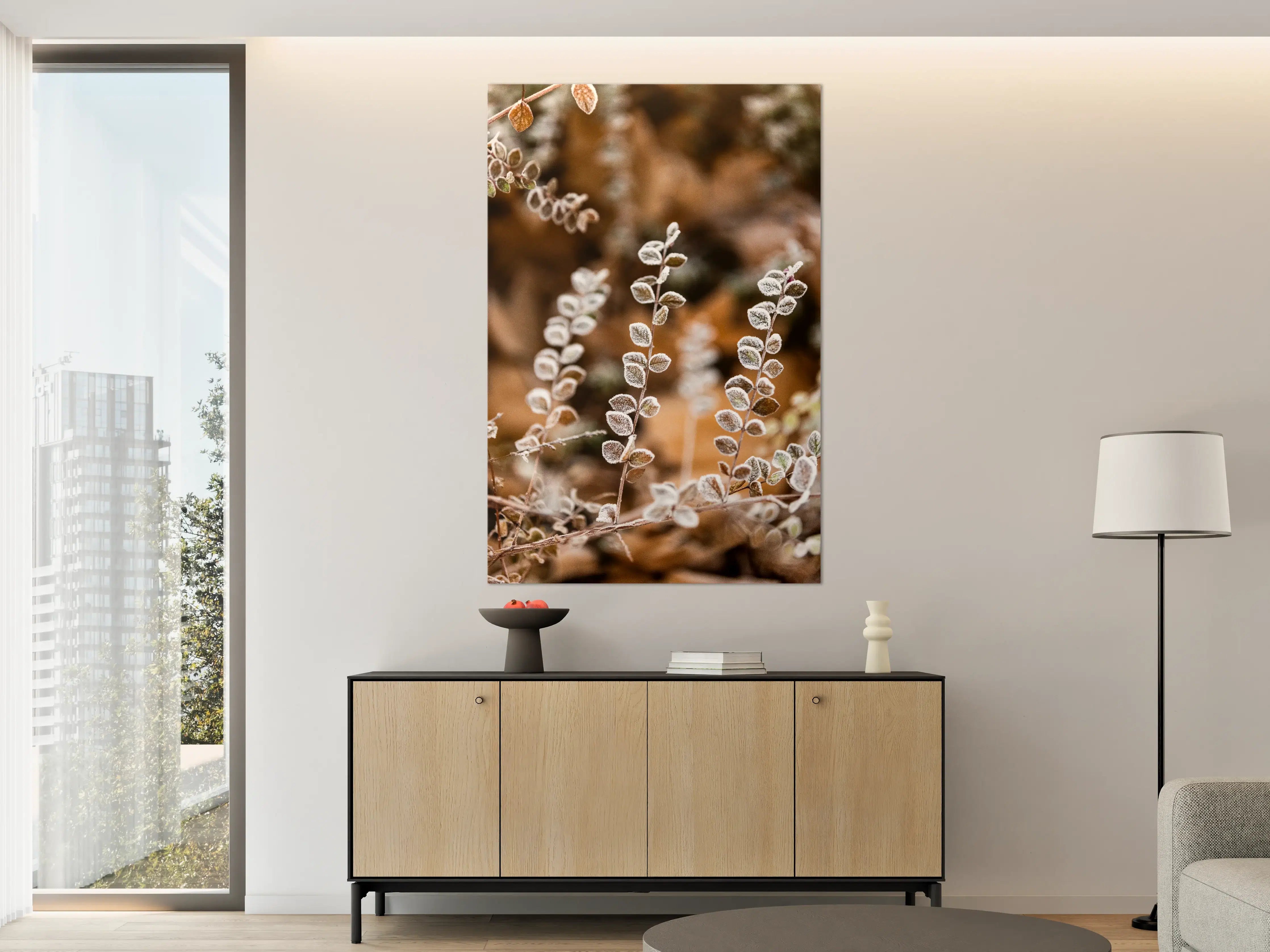 Große Wandbilder - Frostige Pflanzen im Herbst