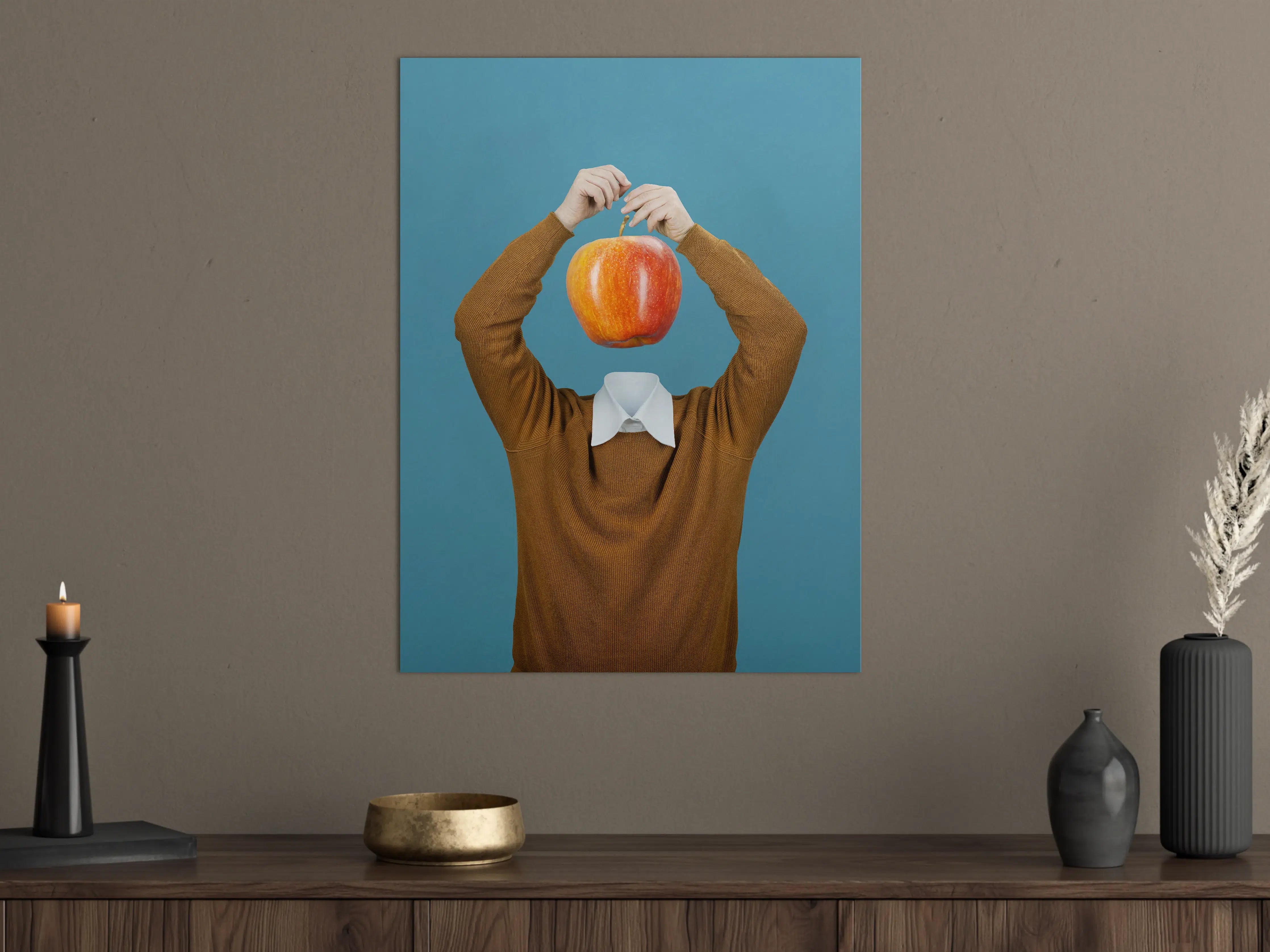 Große Wandbilder - Fruchtiges Kunstwerk in modernem Stil