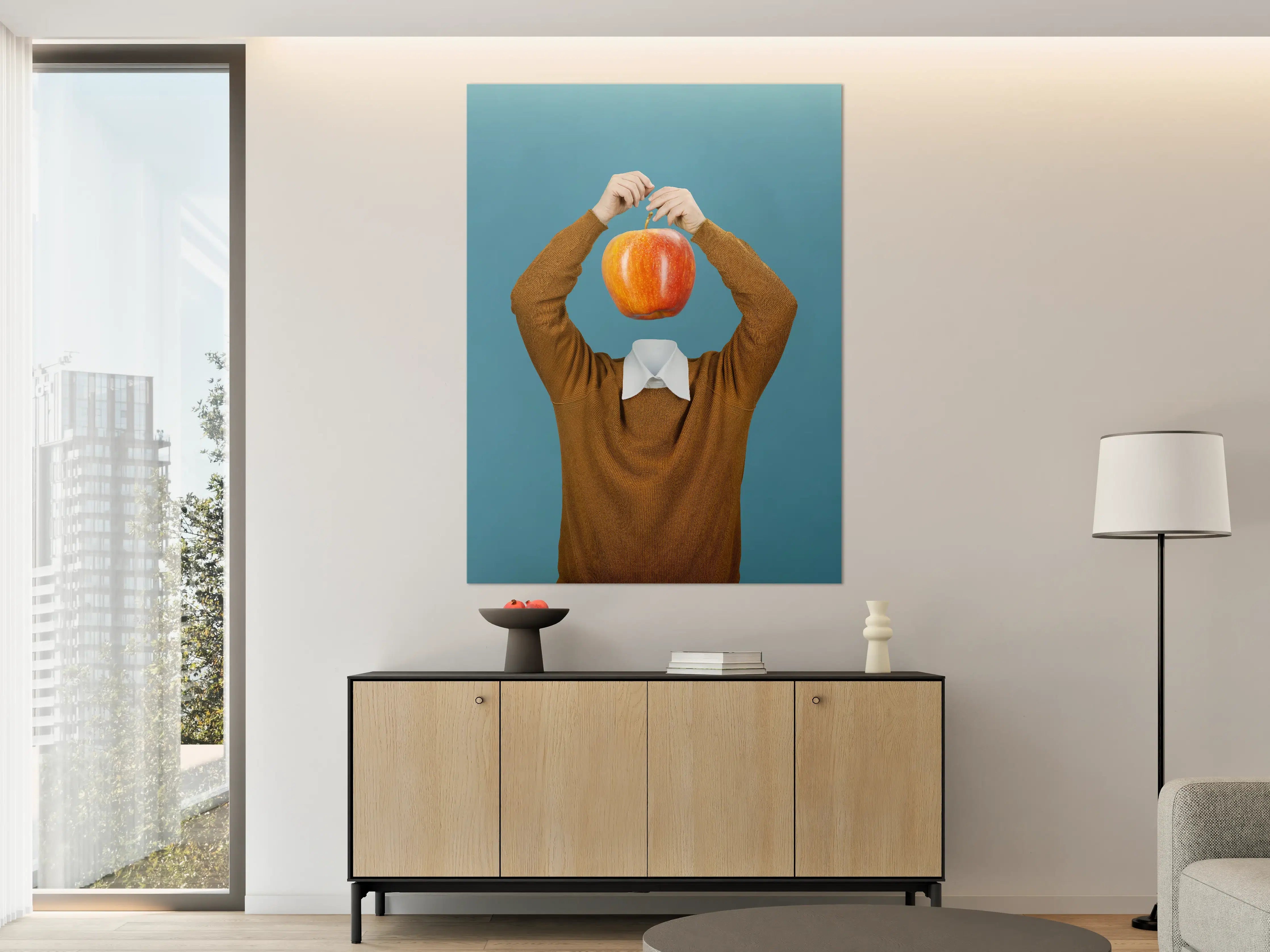 Große Wandbilder - Fruchtiges Kunstwerk in modernem Stil