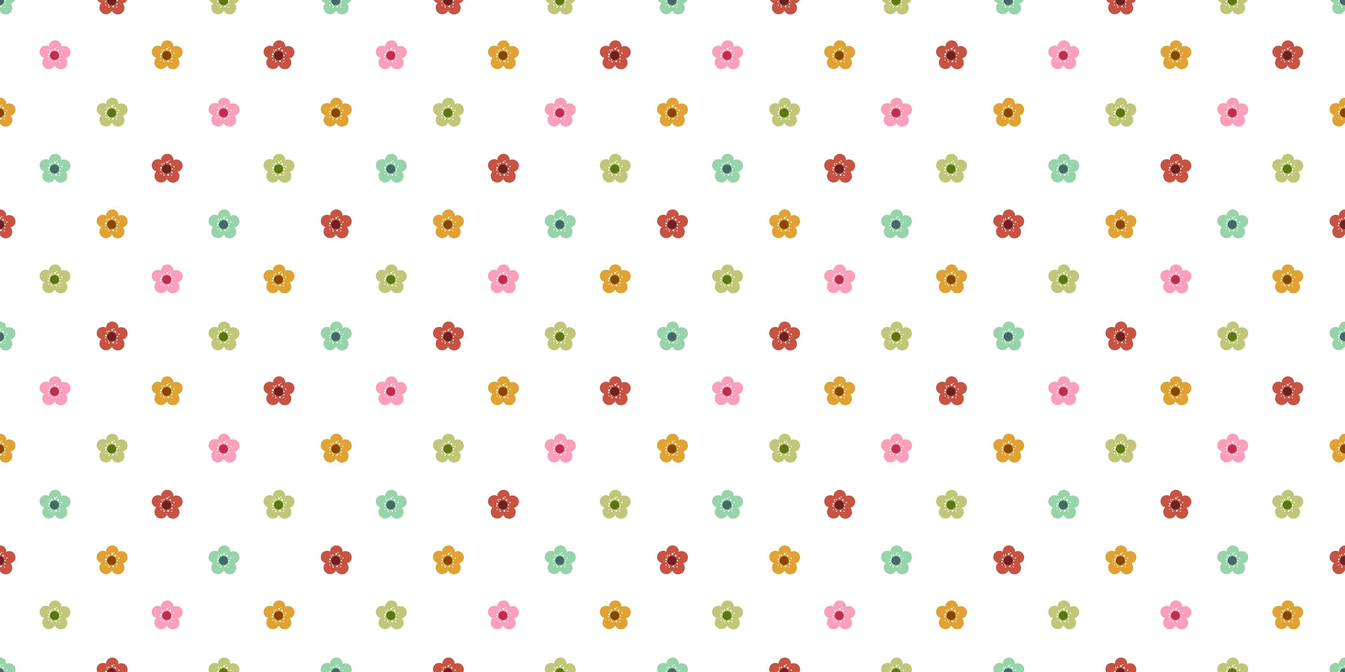 Große Wandbilder-Frühlinghafte Blumenmuster in Pastellfarben