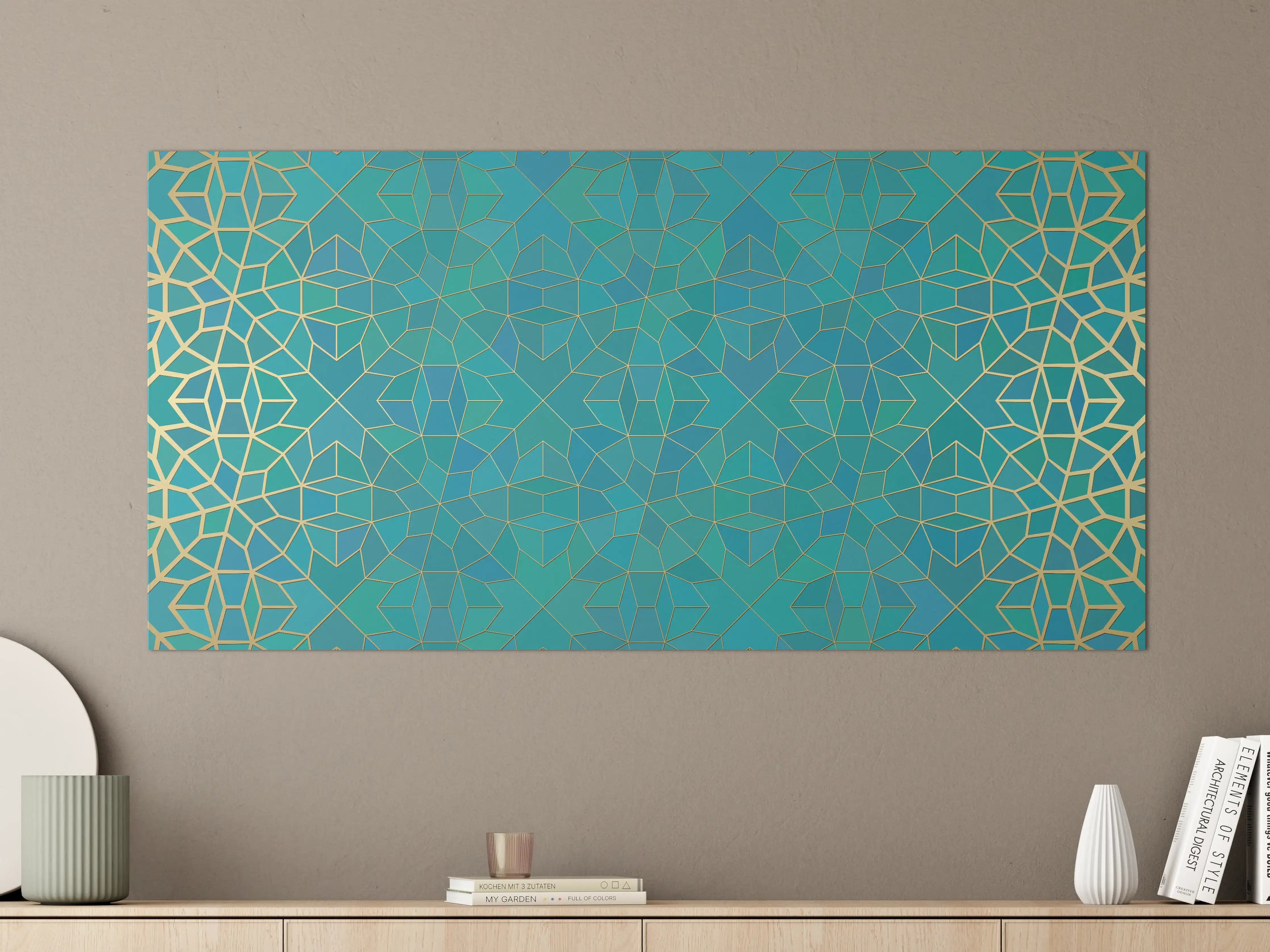 Große Wandbilder - Geometrische Muster