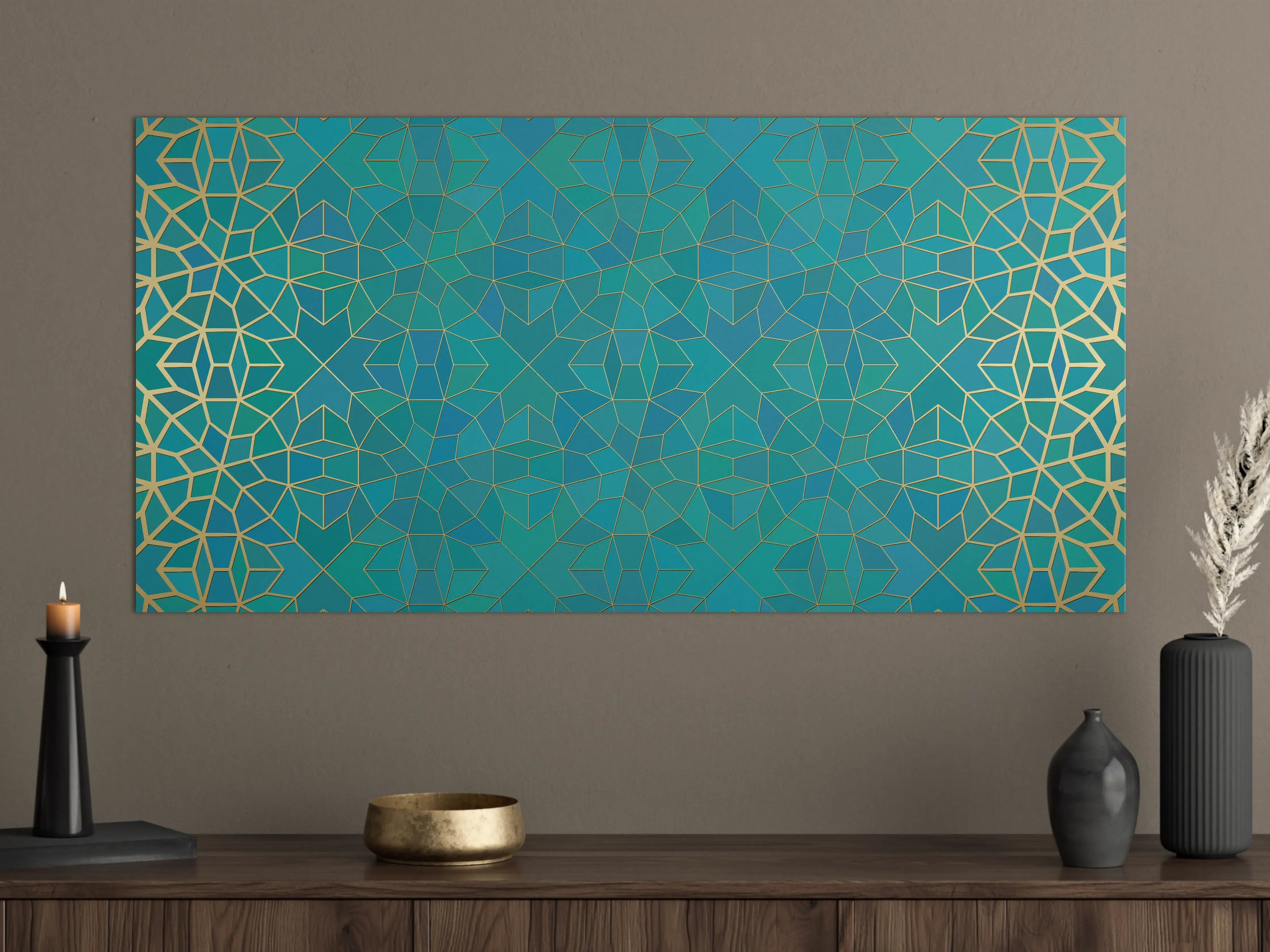 Große Wandbilder - Geometrische Muster