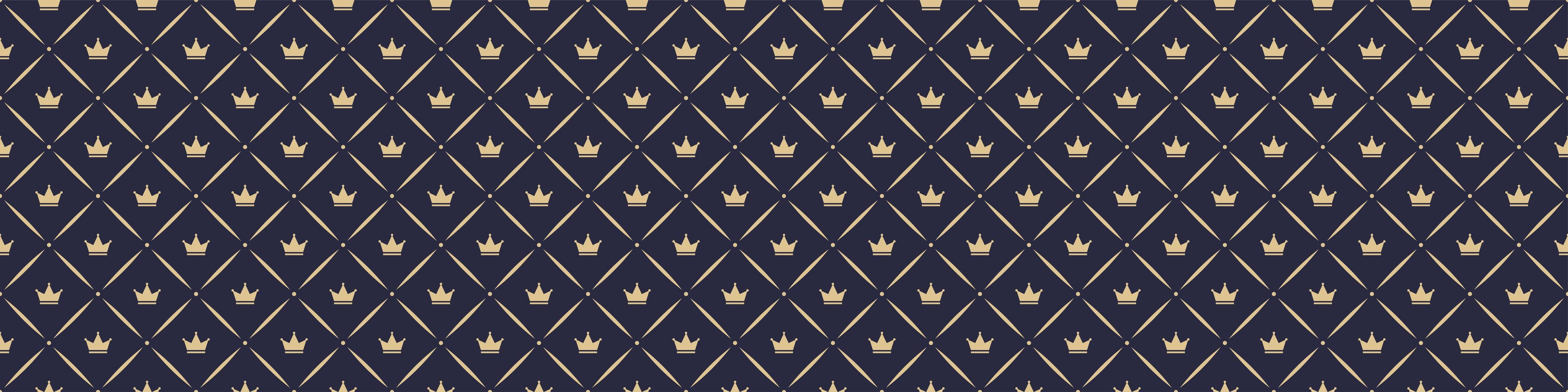 Große Wandbilder-Geometrisches Muster Dunkelblau Gold