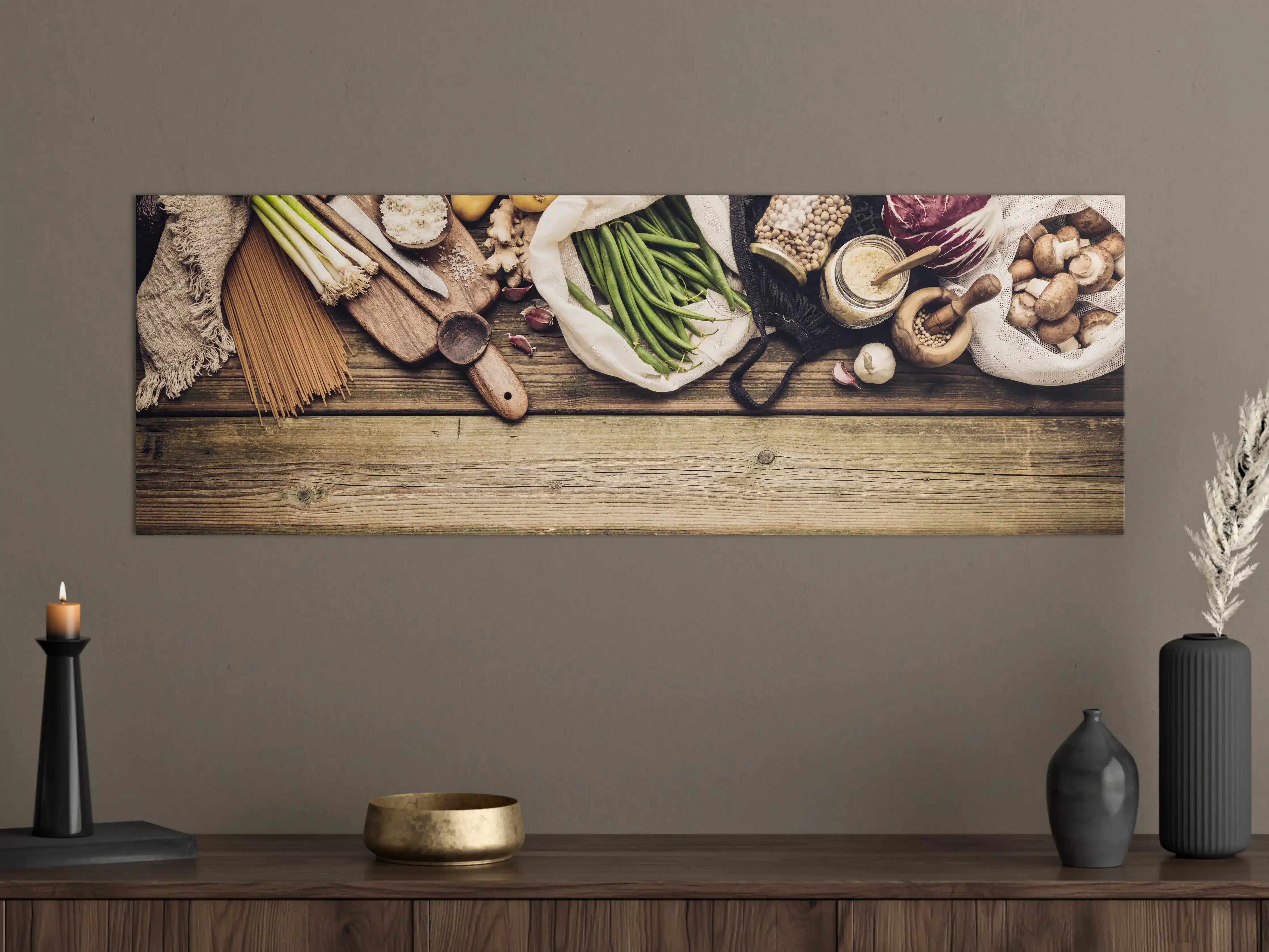 Große Wandbilder - Gesund Kochen