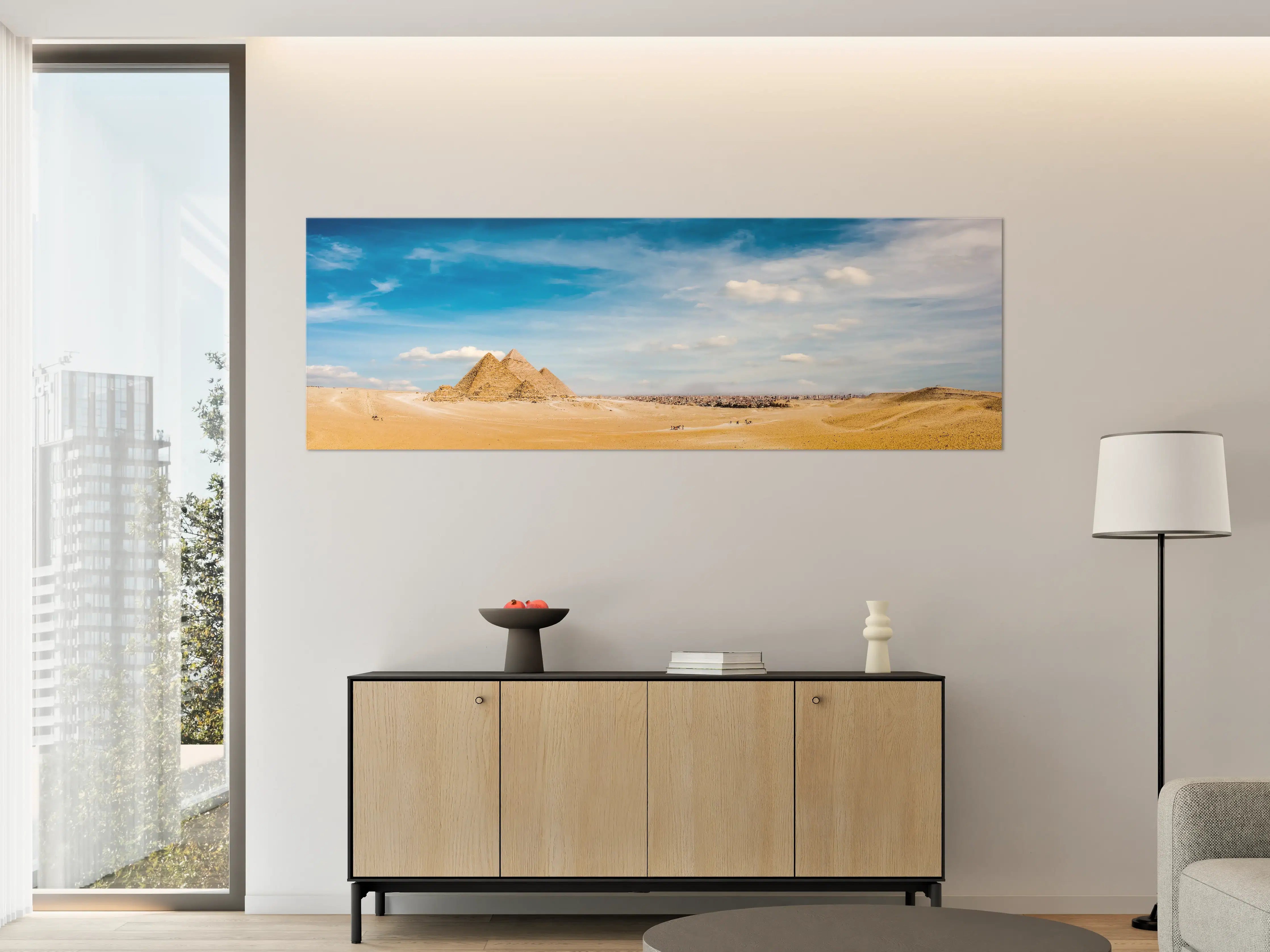 Große Wandbilder - Gizeh-Pyramiden Panorama