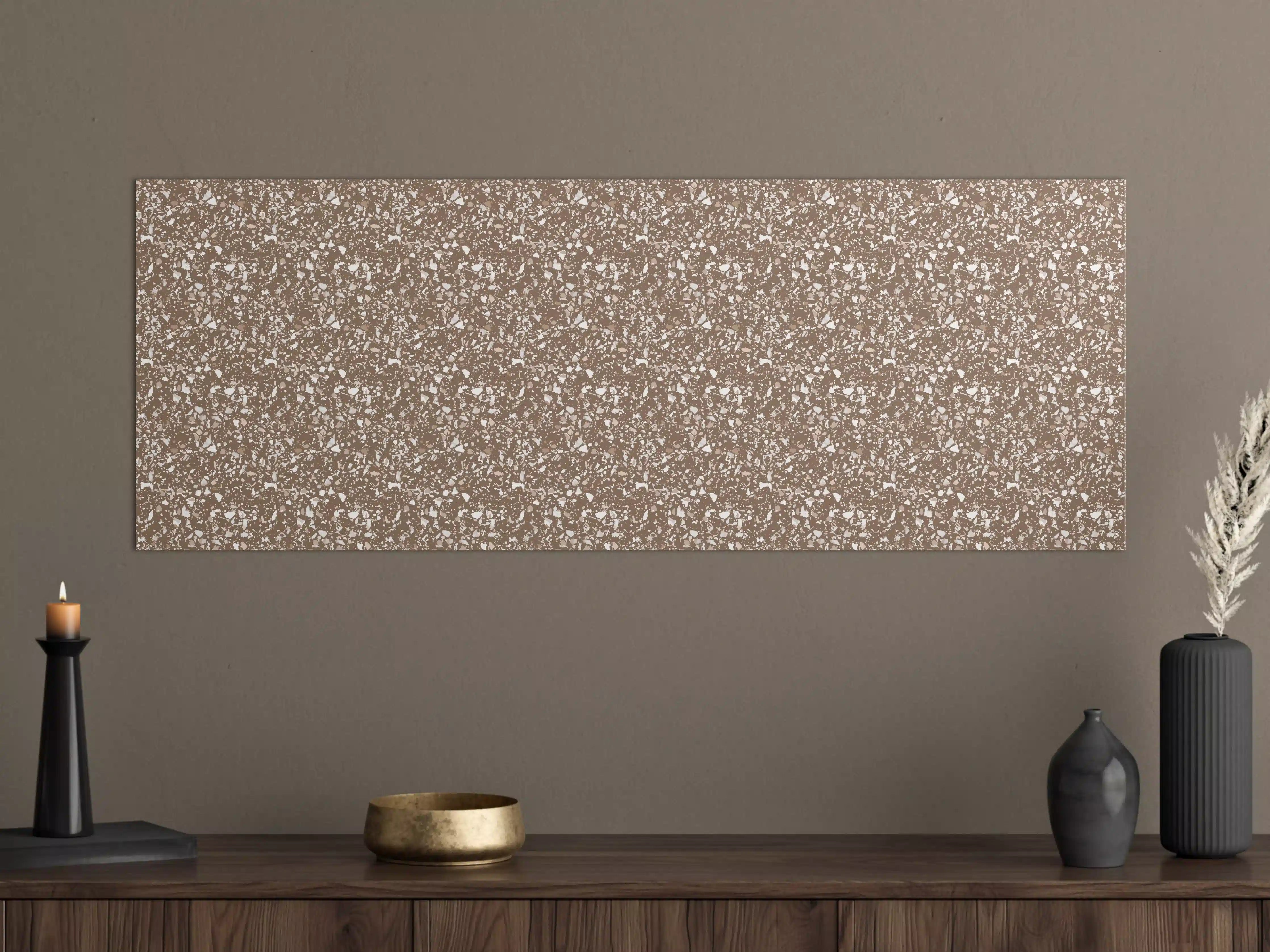 Große Wandbilder - Glittering Brown Sparkles
