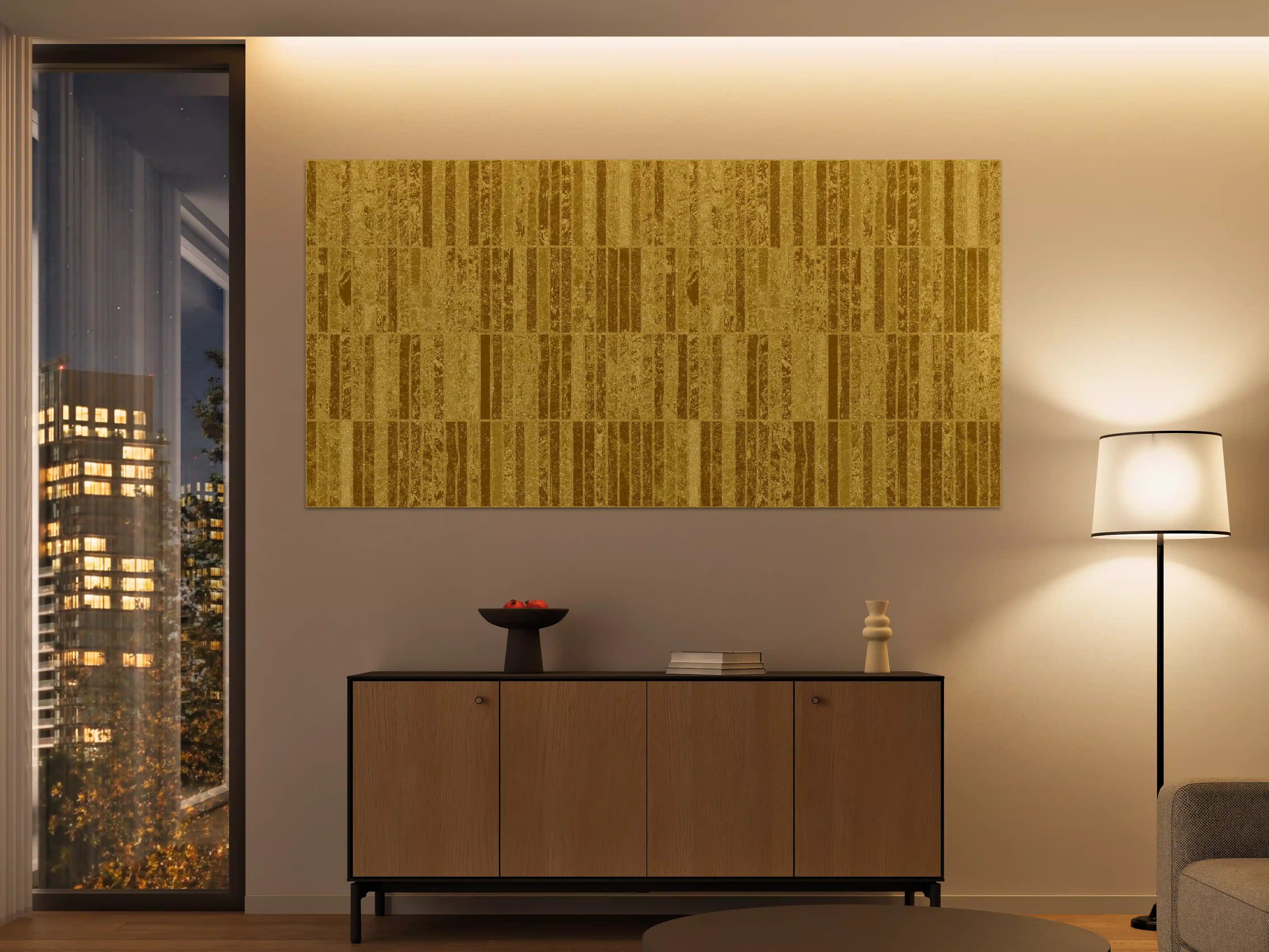 Große Wandbilder - Glitzernde Gold Textur