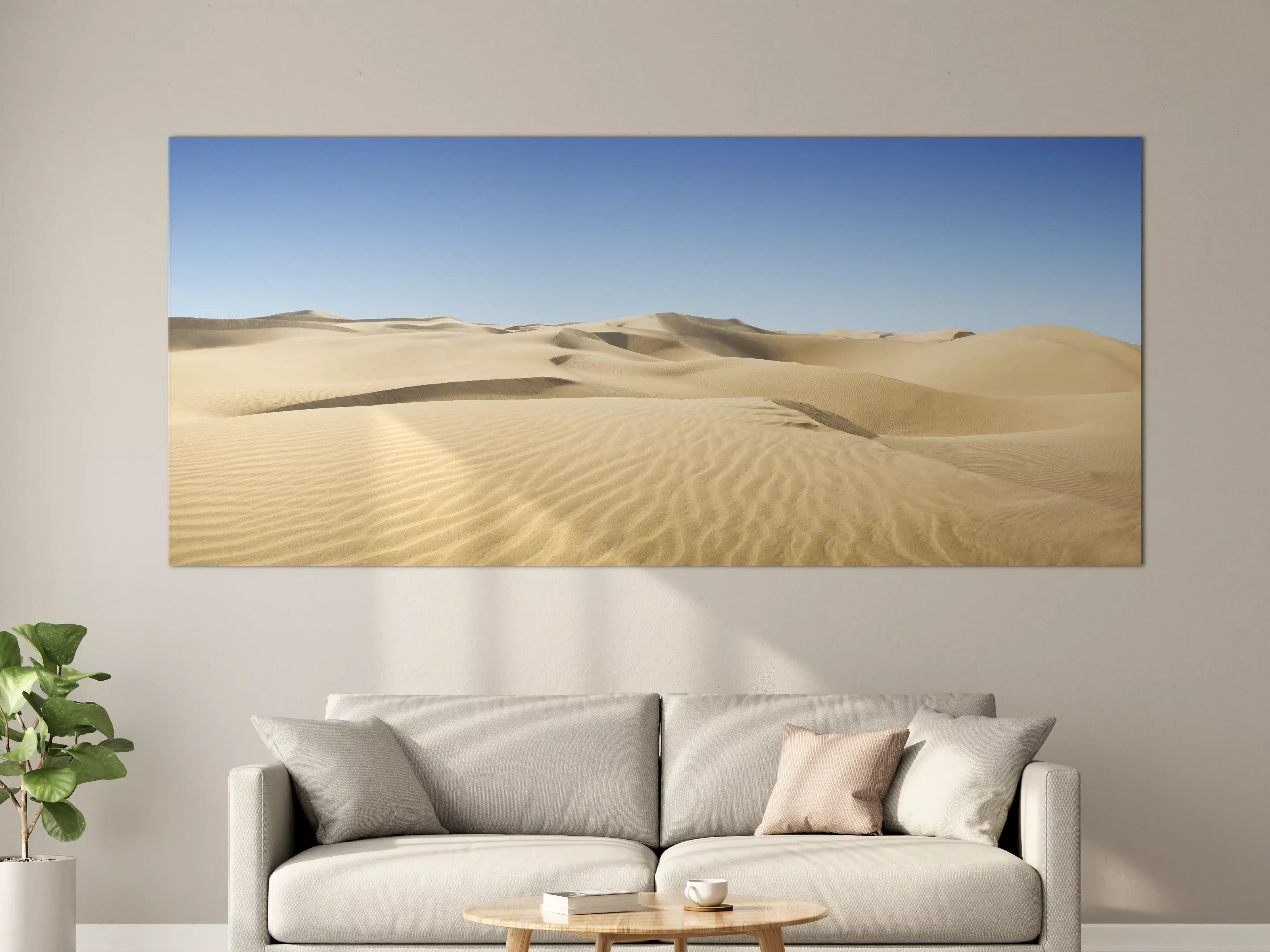 Große Wandbilder - Gold desert