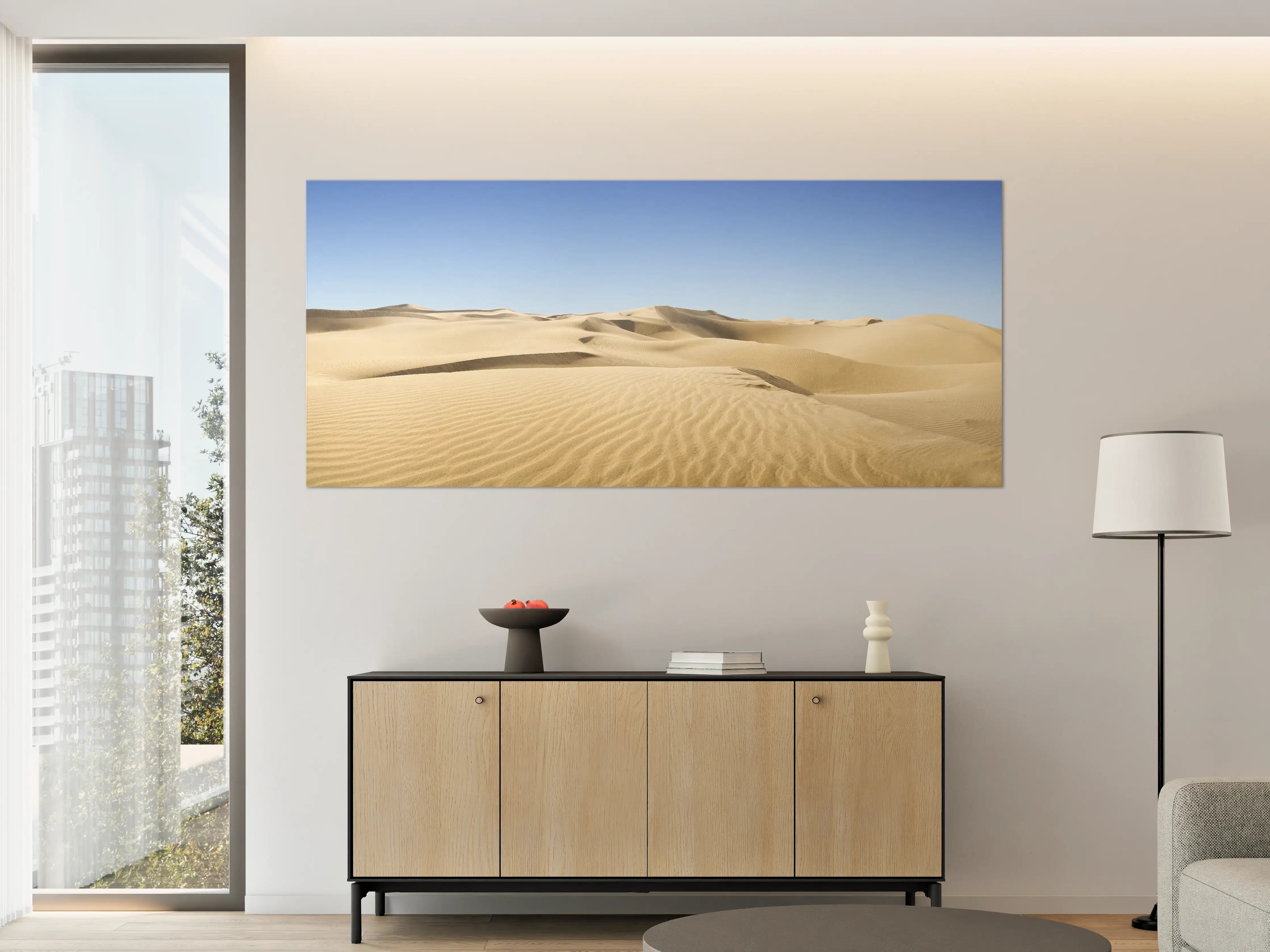 Große Wandbilder - Gold desert