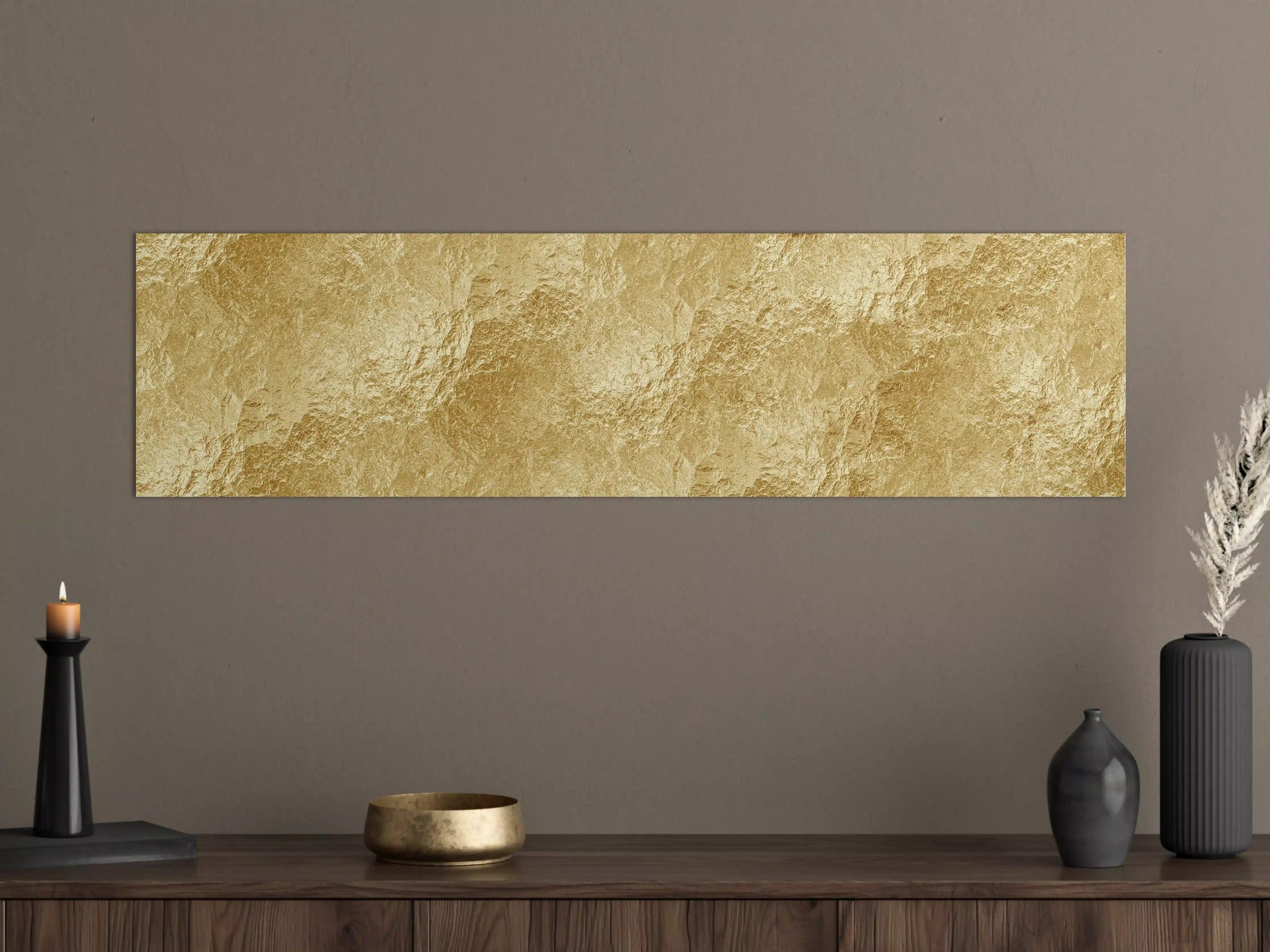 Große Wandbilder - Goldene Luxus Textur