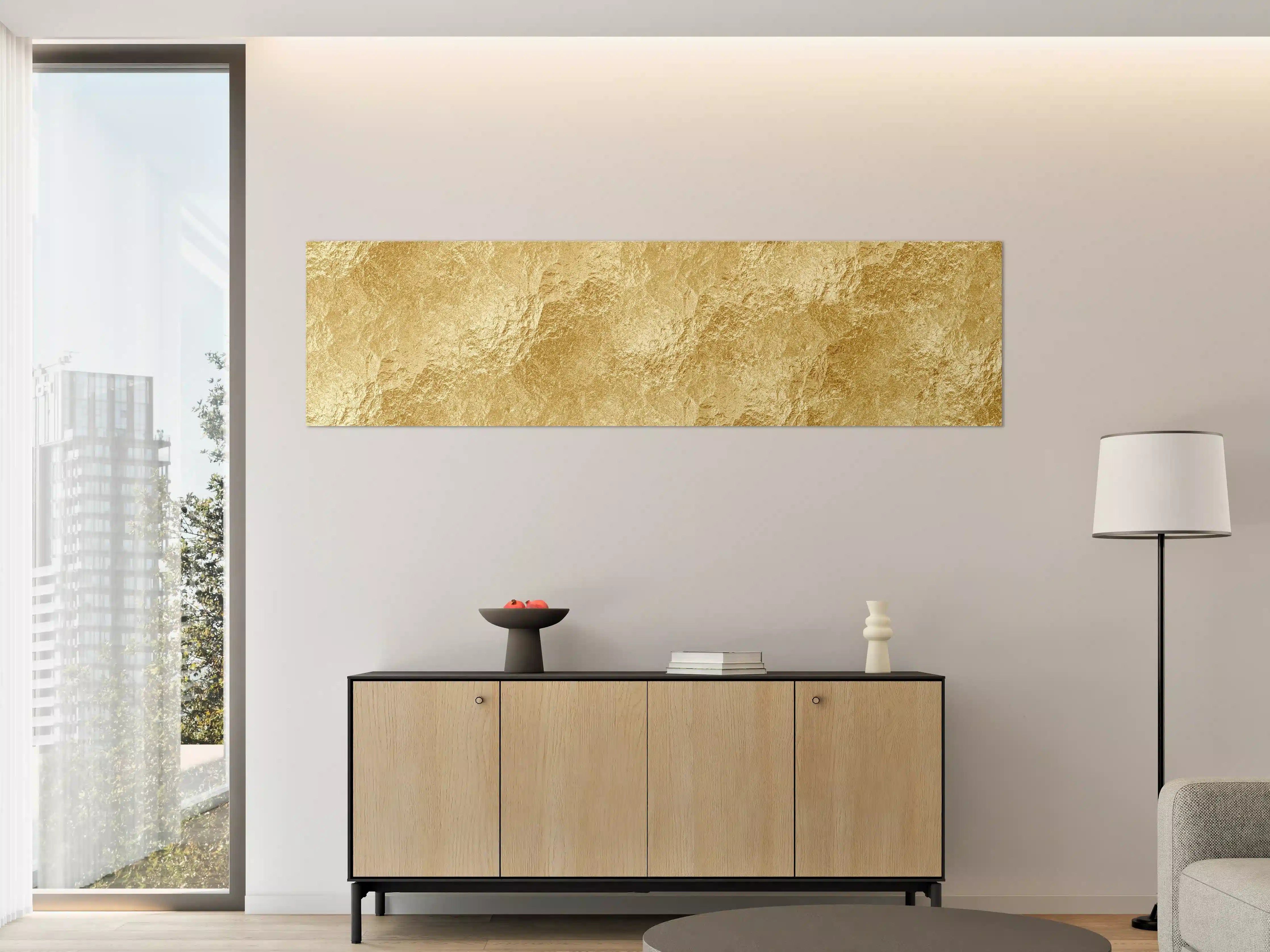 Große Wandbilder - Goldene Luxus Textur