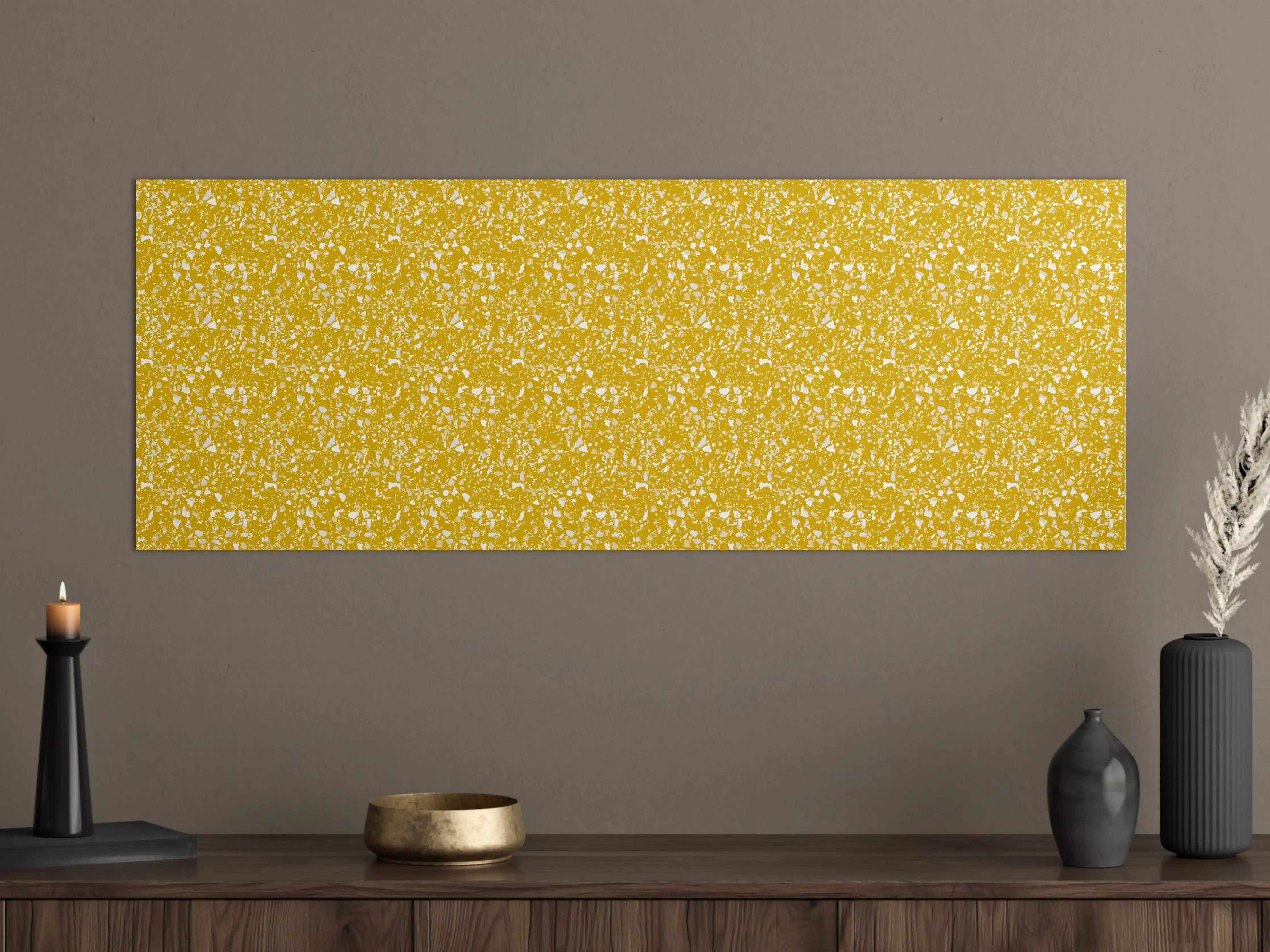 Große Wandbilder - Goldene Spritzer Textur