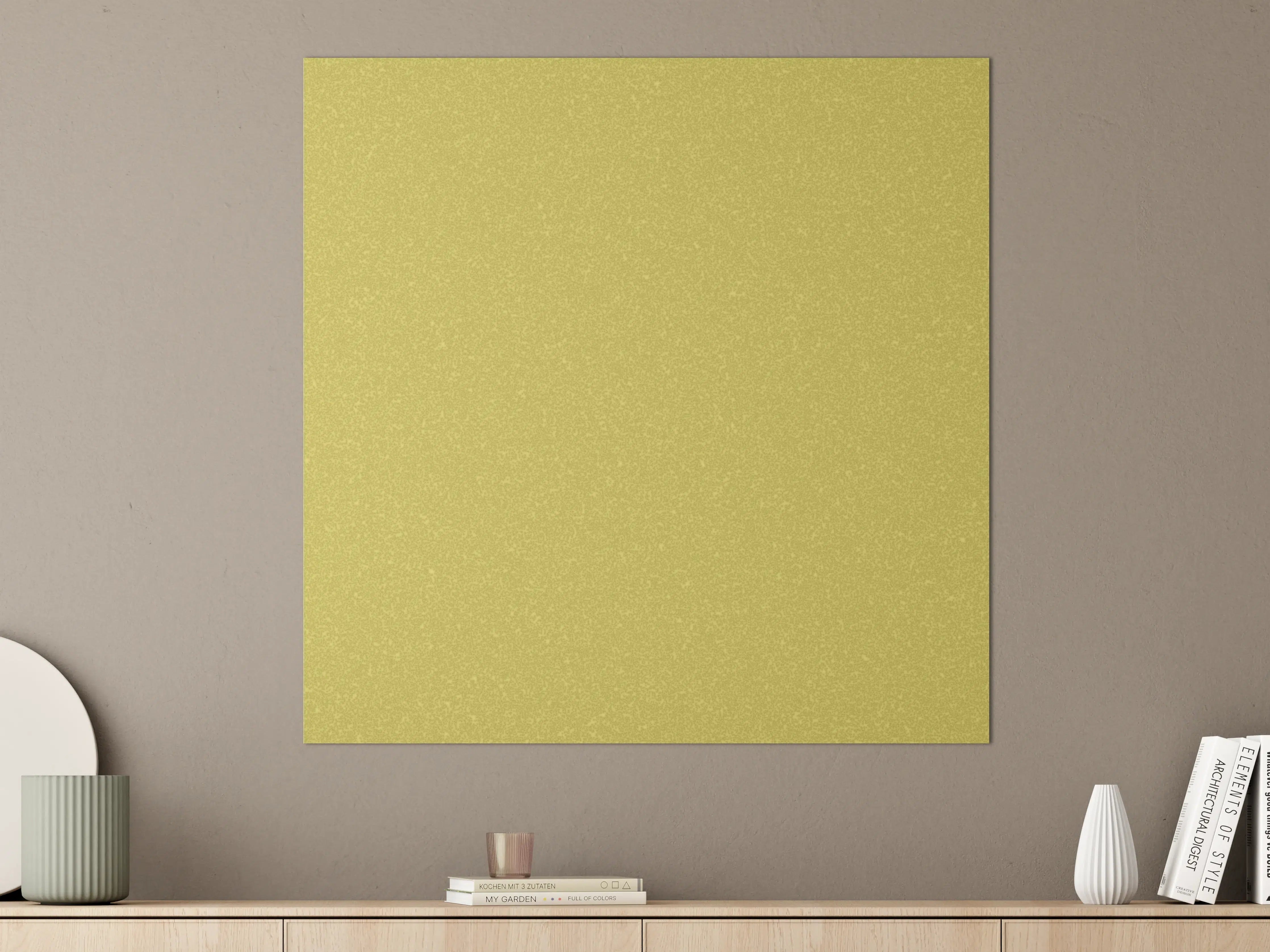 Große Wandbilder - Goldene Wandtextur - Beleuchtungsfarbe