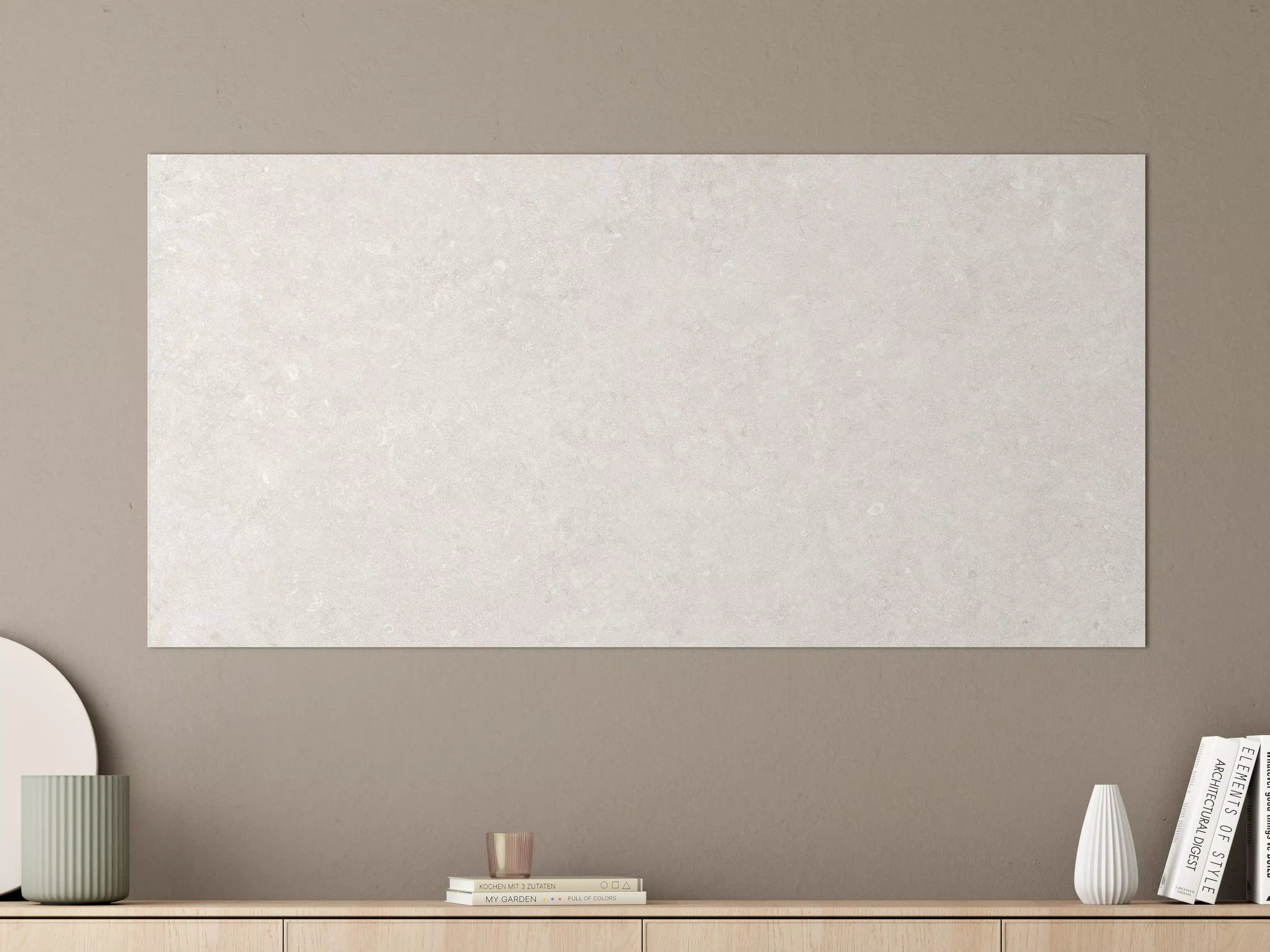 Große Wandbilder - Gräuliche Natursteintextur - Marmor