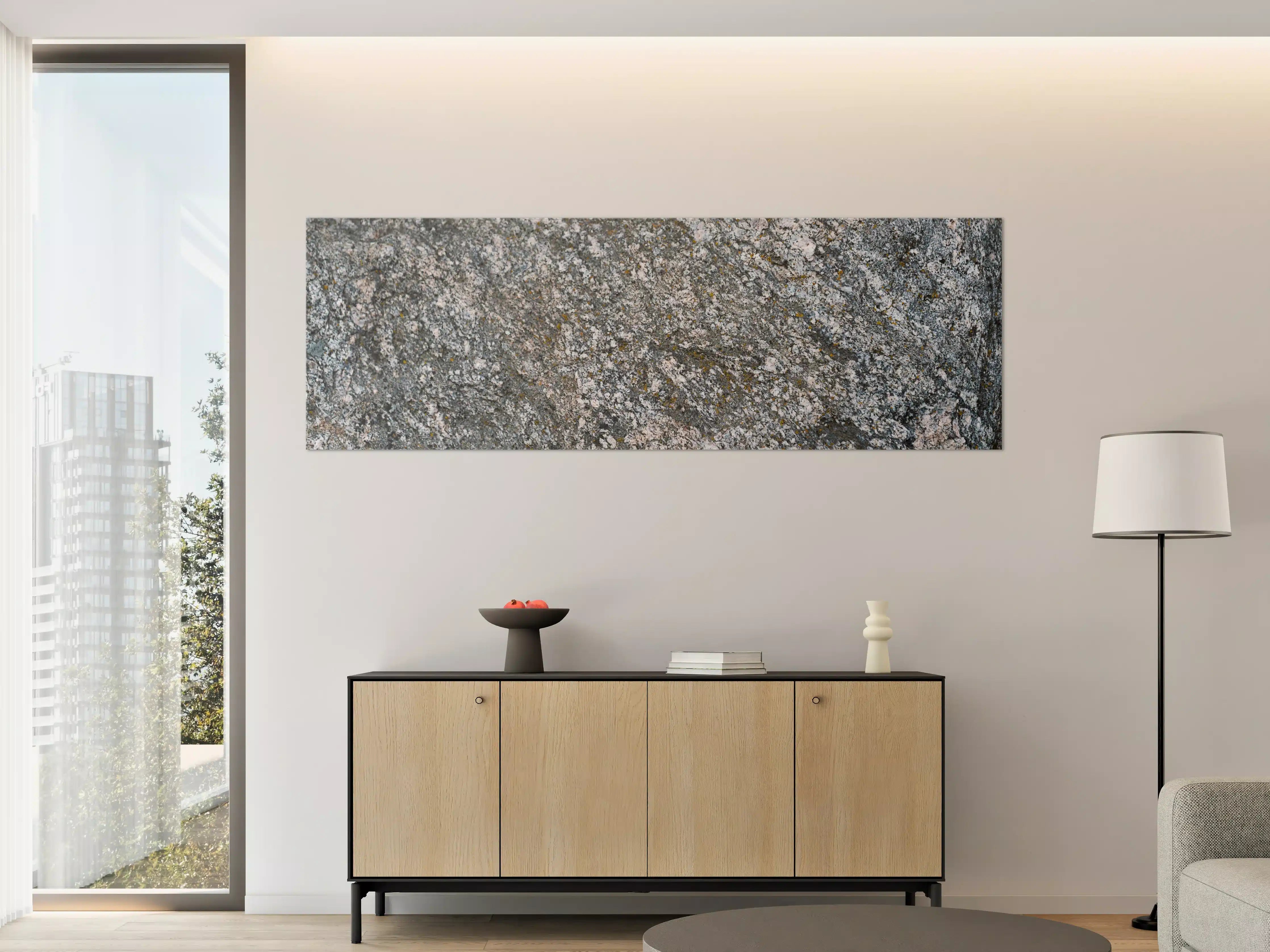 Große Wandbilder - Graue Steinoberfläche