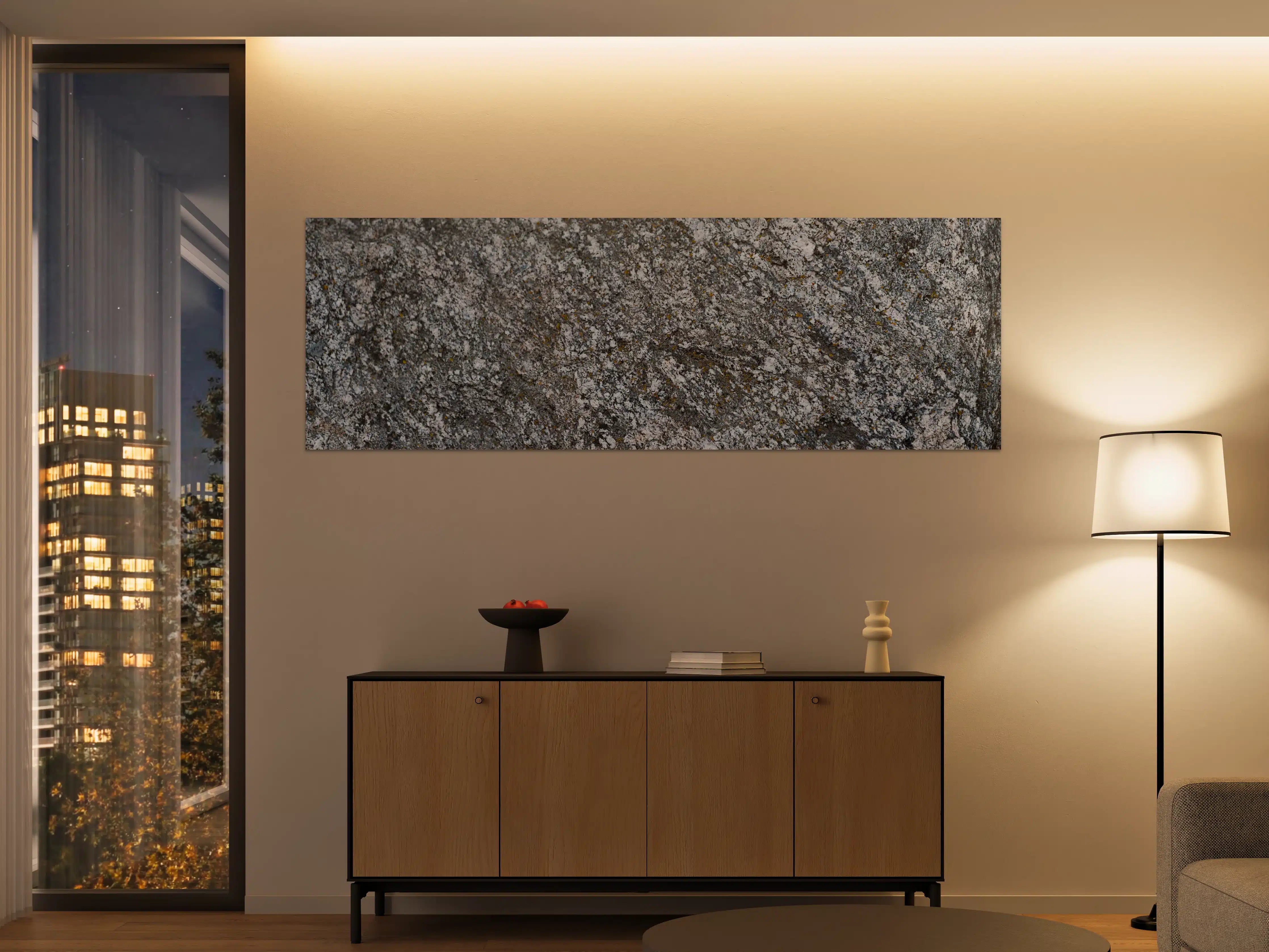 Große Wandbilder - Graue Steinoberfläche