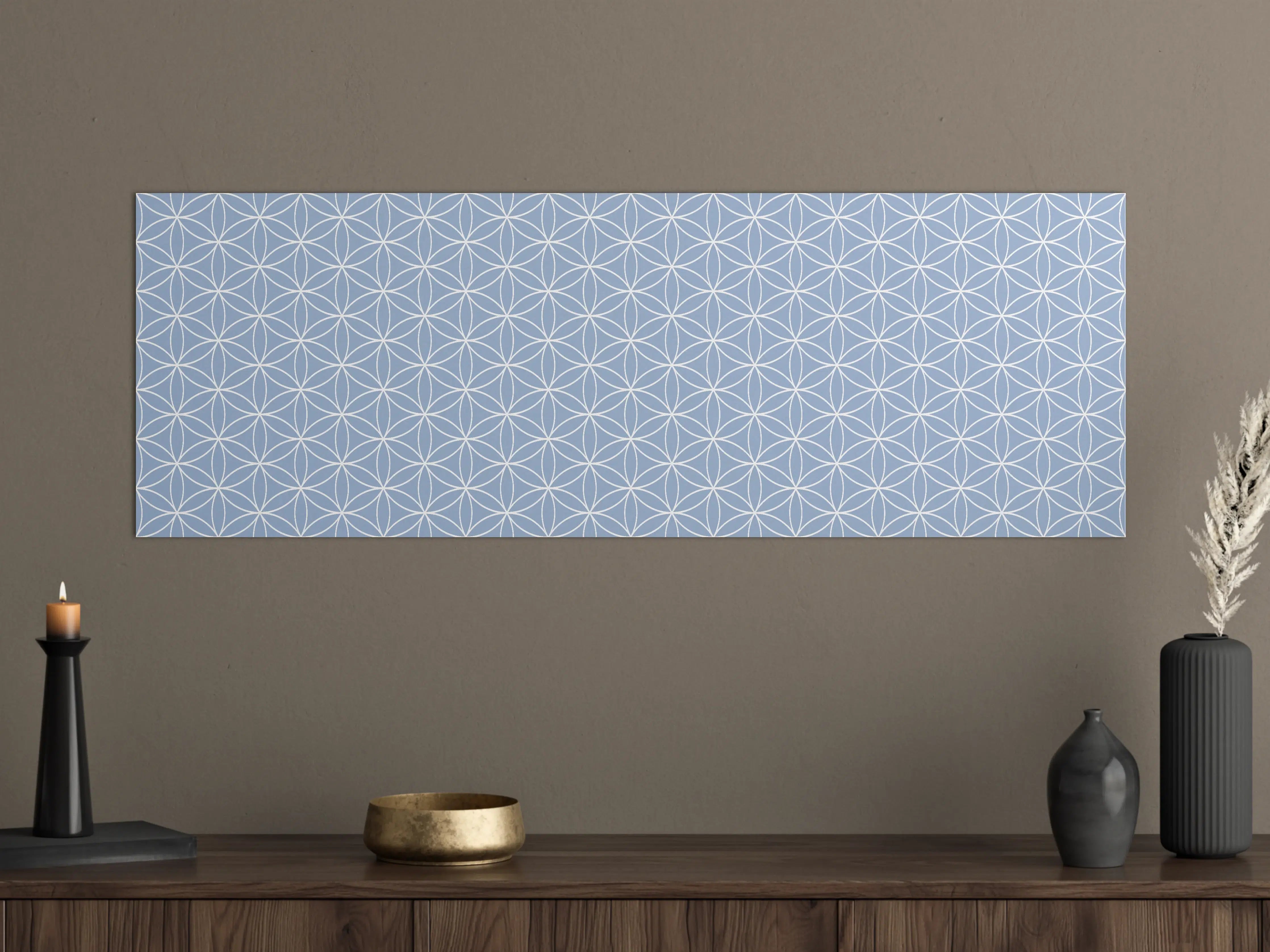 Große Wandbilder - Graue geometrische Formenspiele