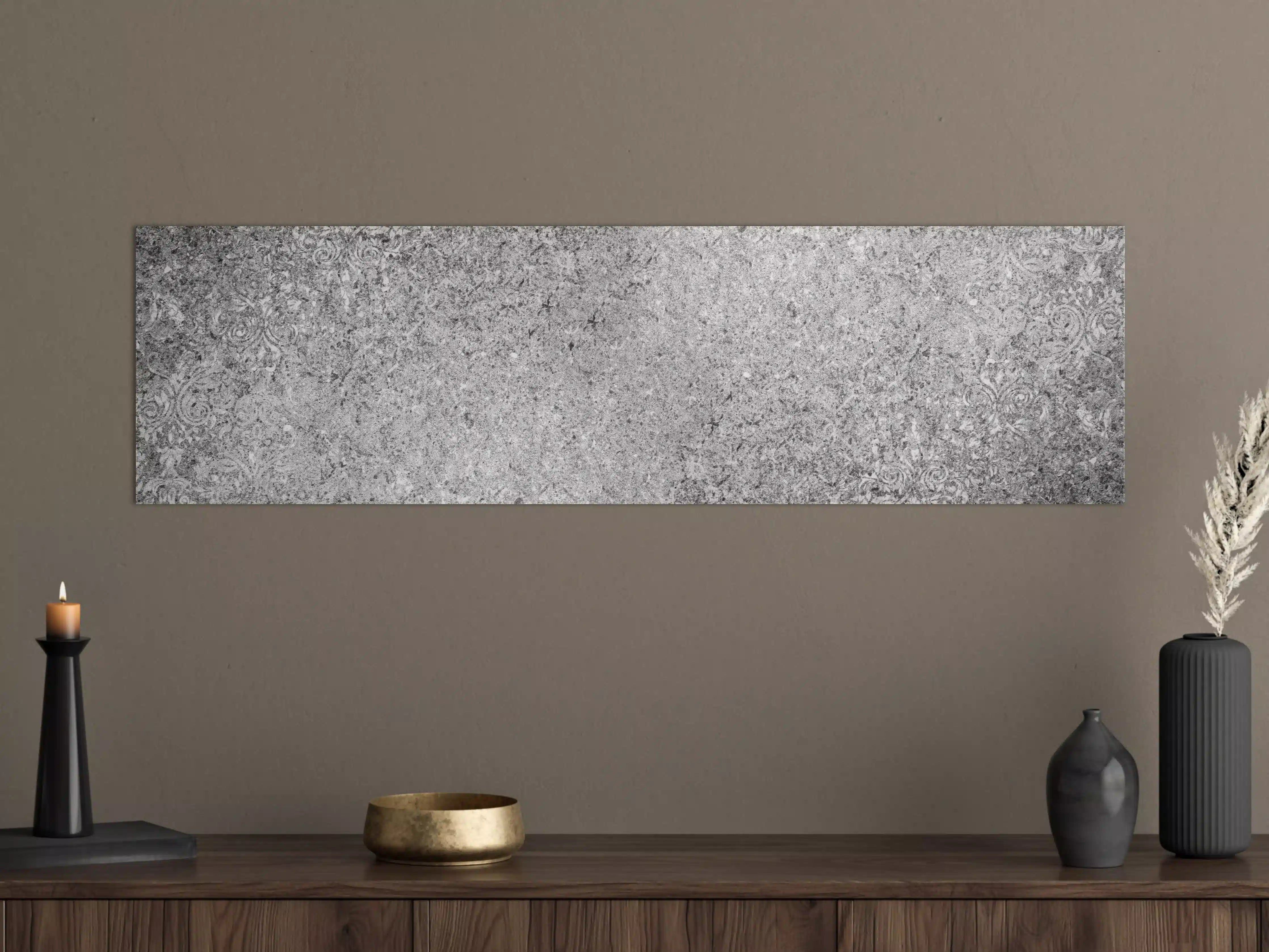 Große Wandbilder - Graue schäbige Betonwand