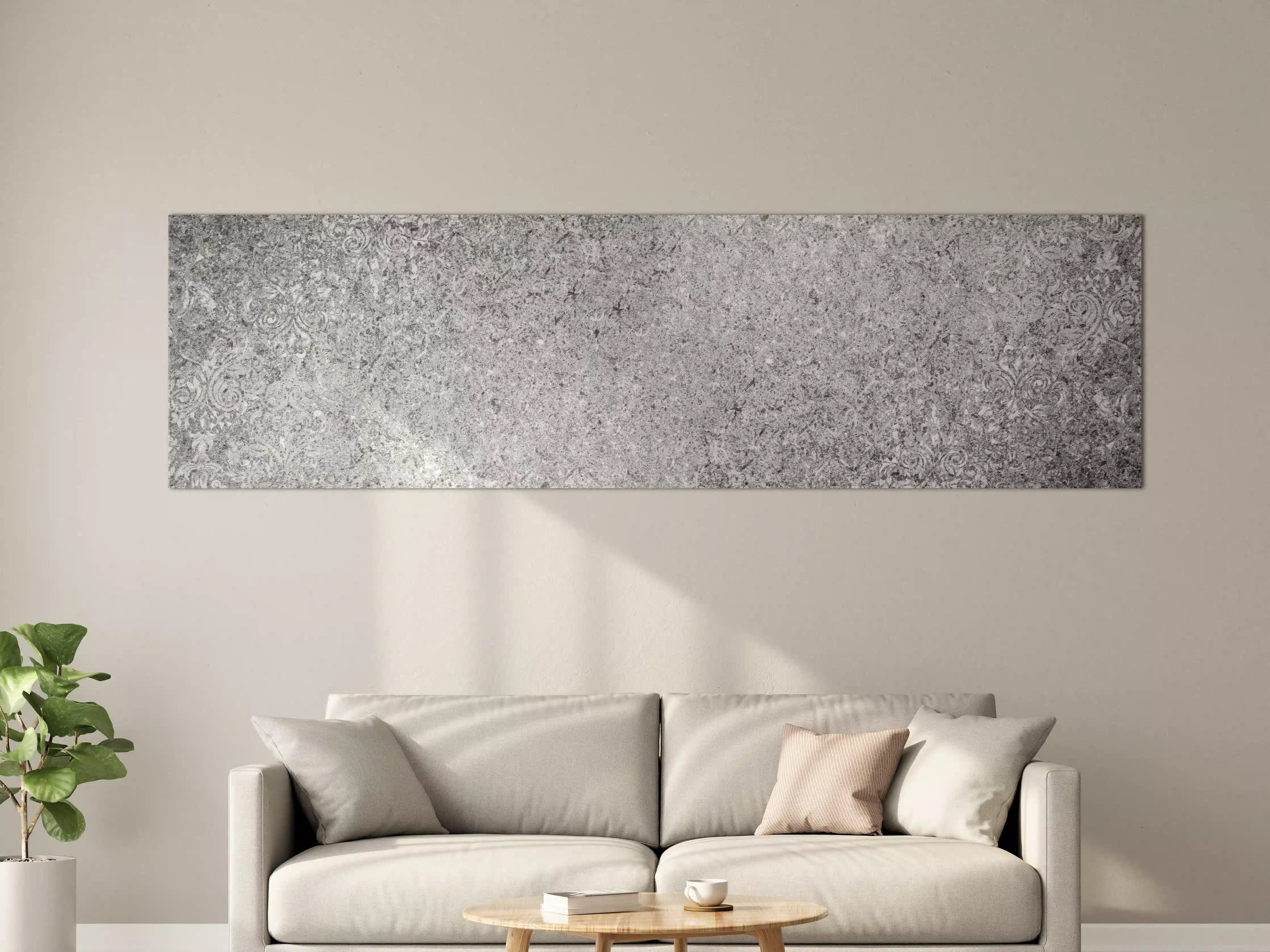 Große Wandbilder - Graue schäbige Betonwand