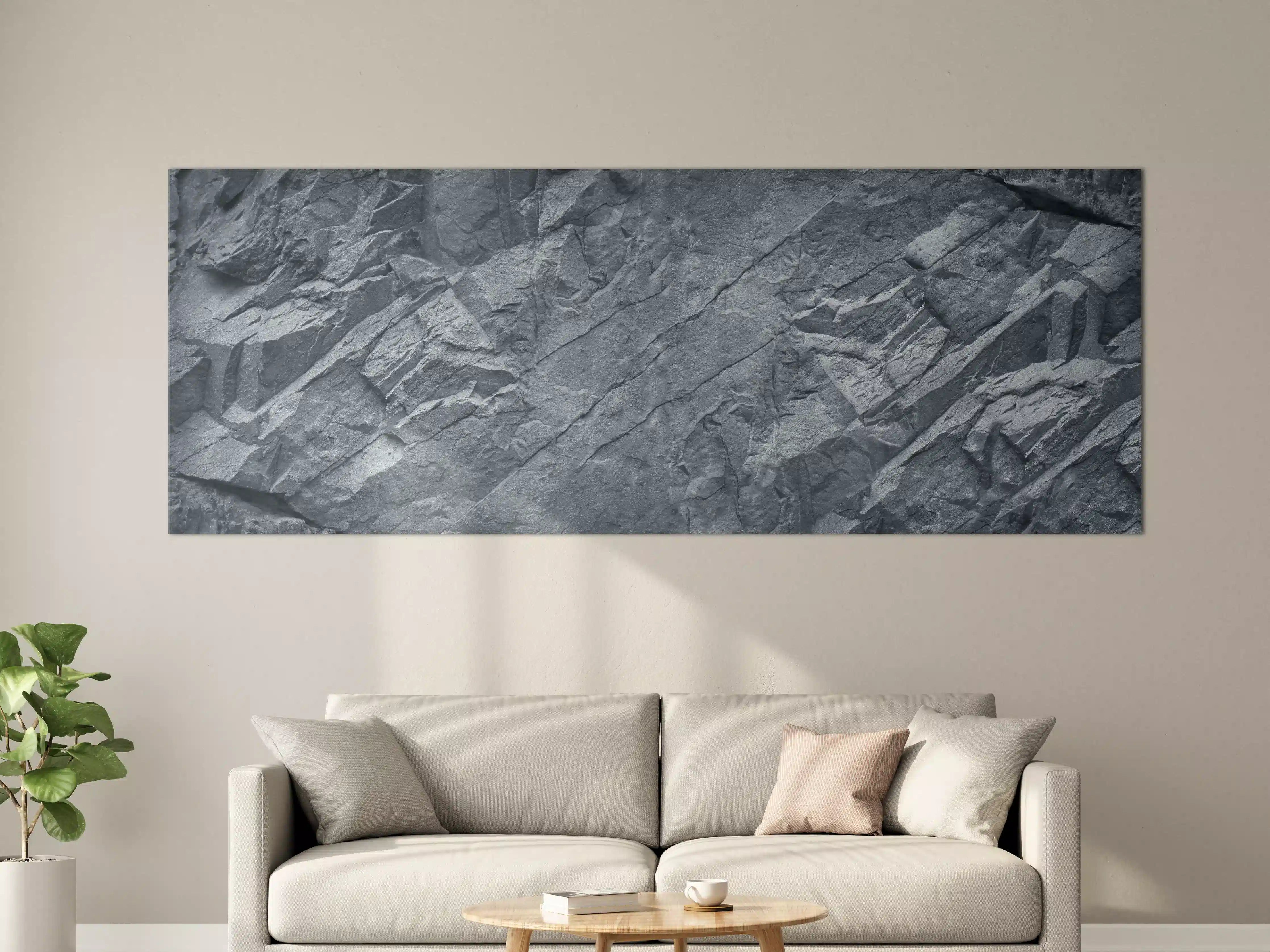 Große Wandbilder - Grauer Fels