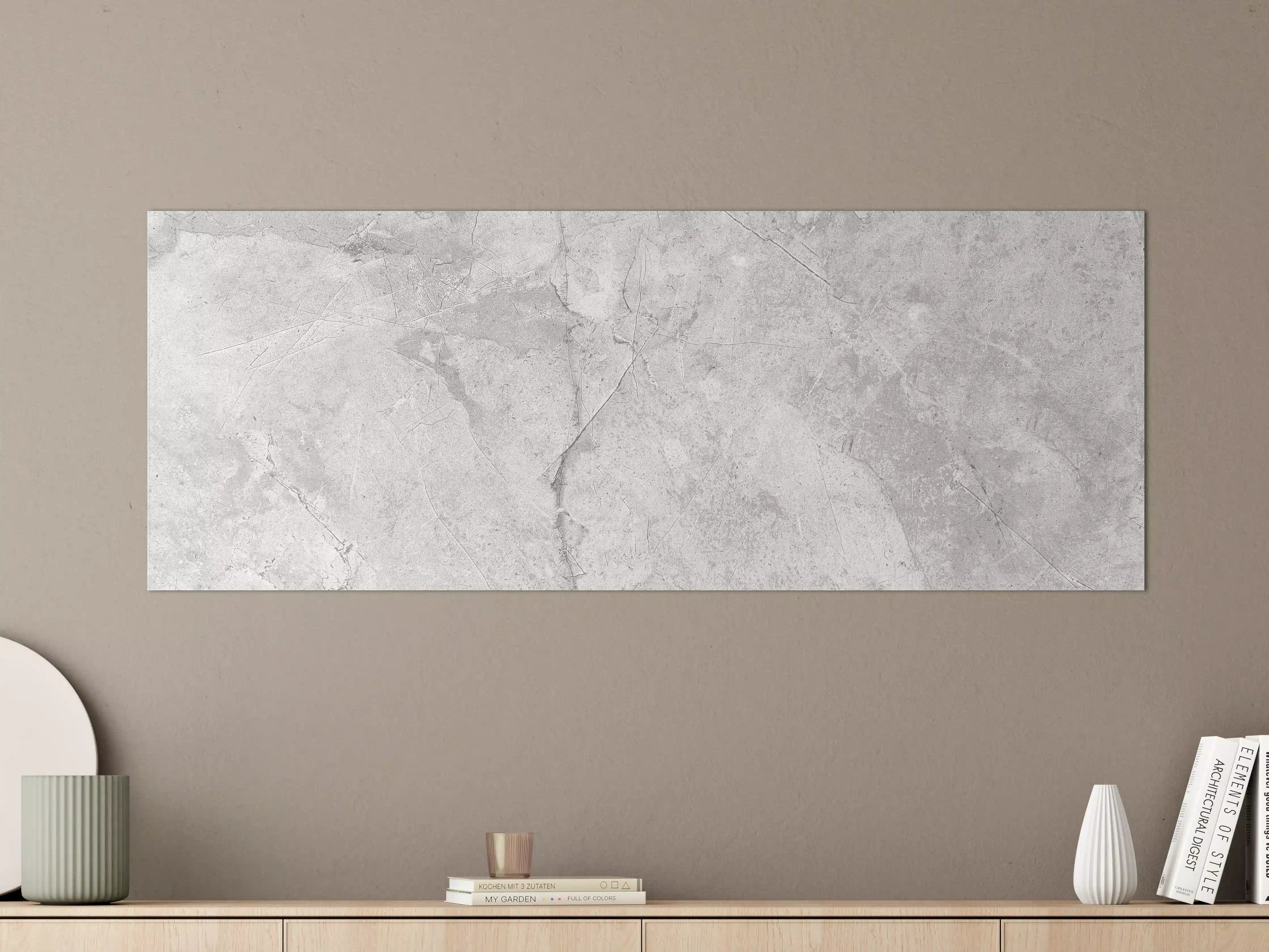 Große Wandbilder - Graues Betonmuster