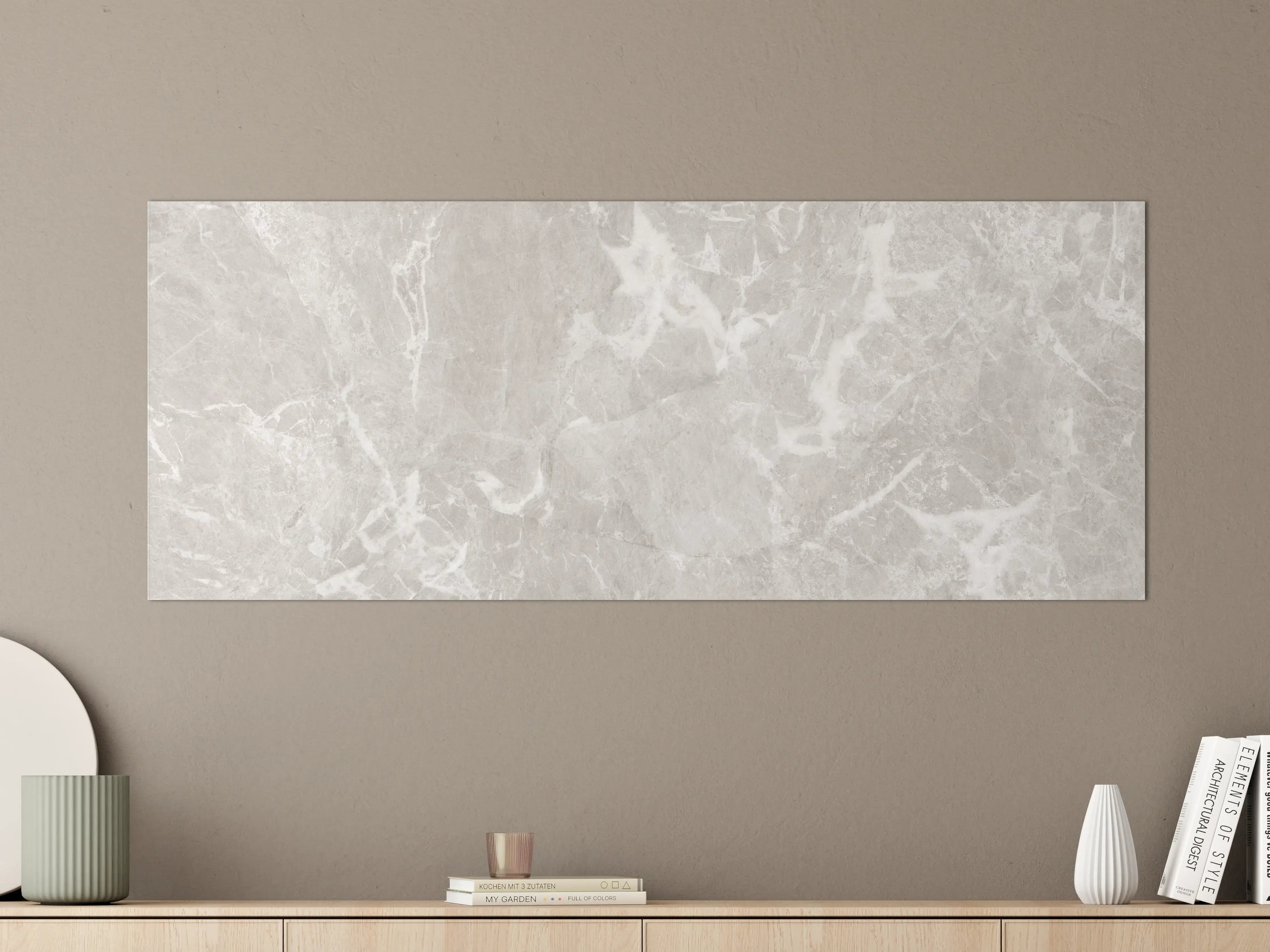 Große Wandbilder - Graues Fliesen Muster