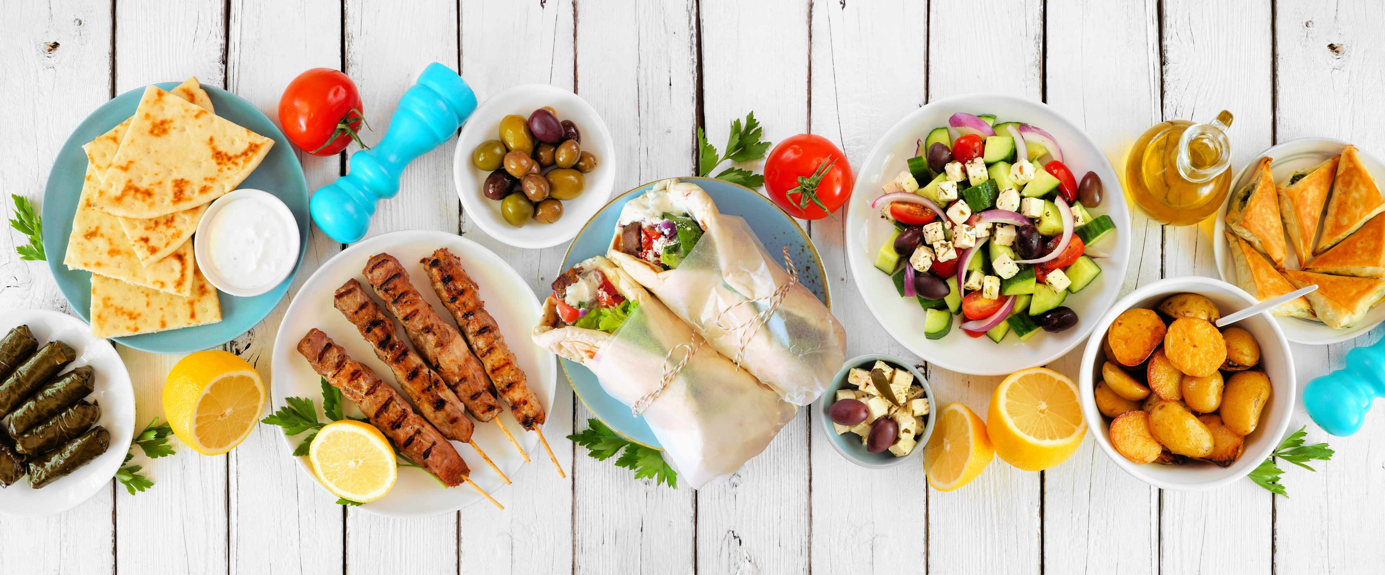 Große Wandbilder-Griechisches Essen