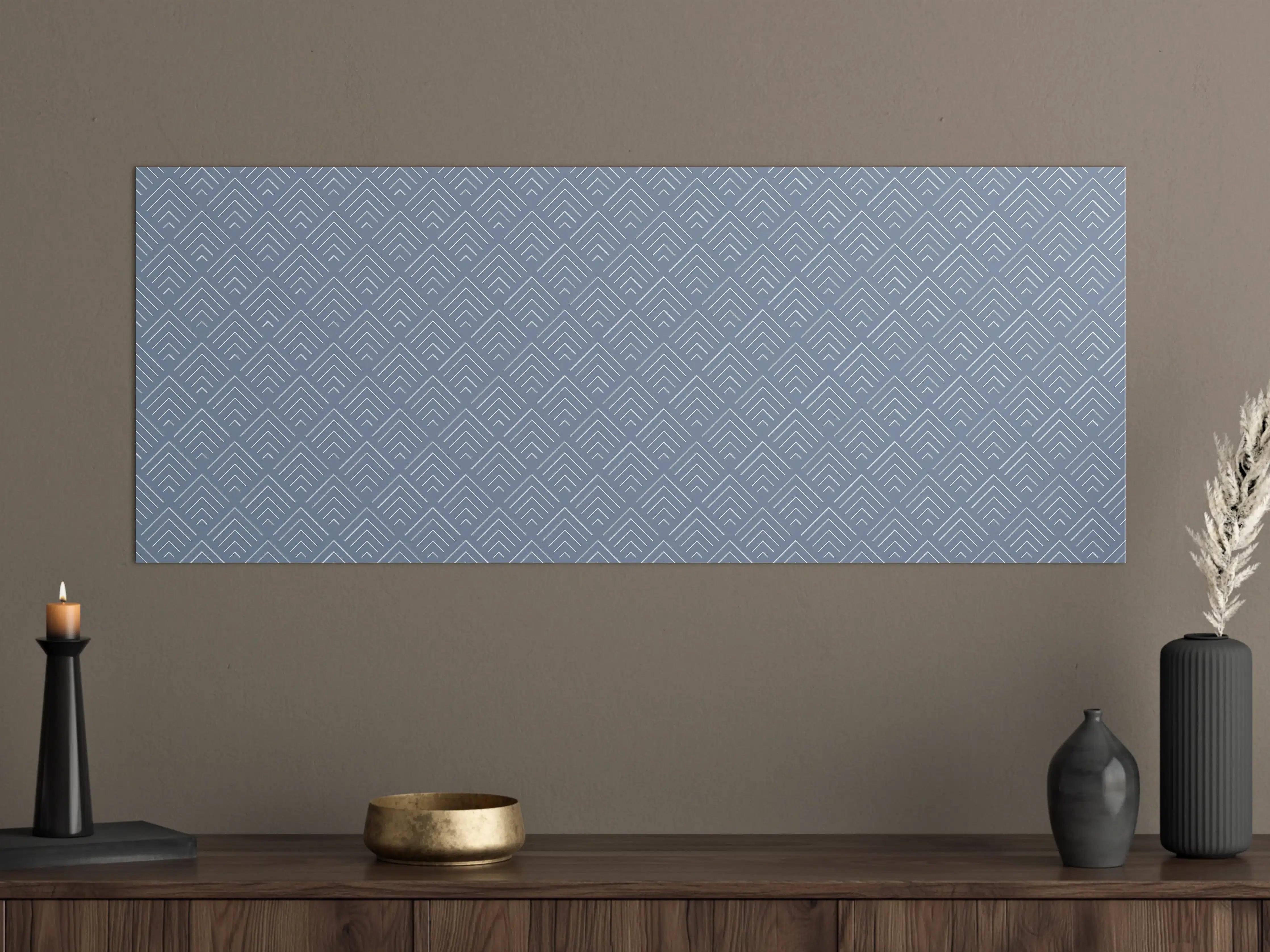 Große Wandbilder - Hellas-Florenz-Design im Blau