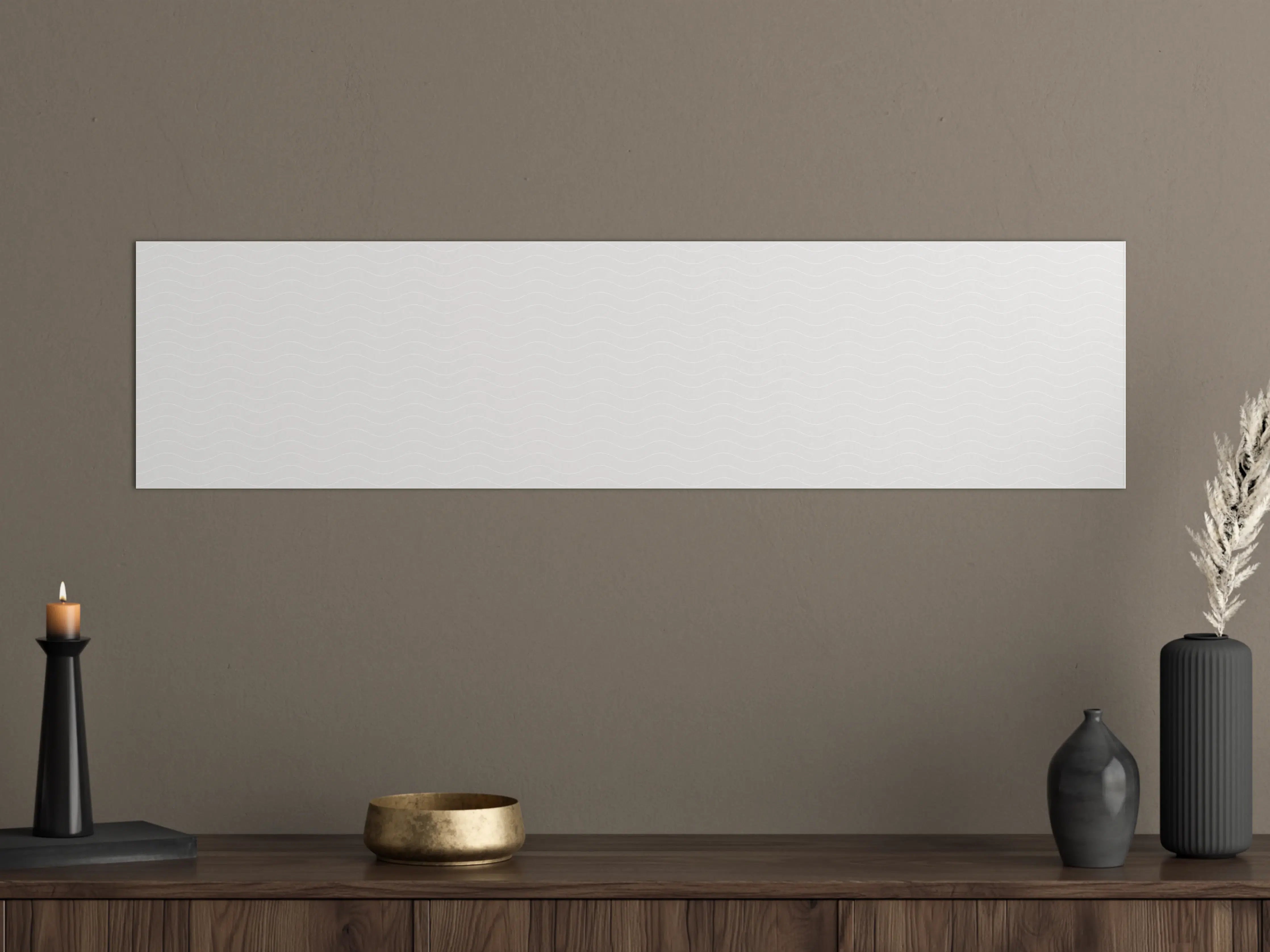 Große Wandbilder - Helles, minimalistisches Fotodesign in Weiß