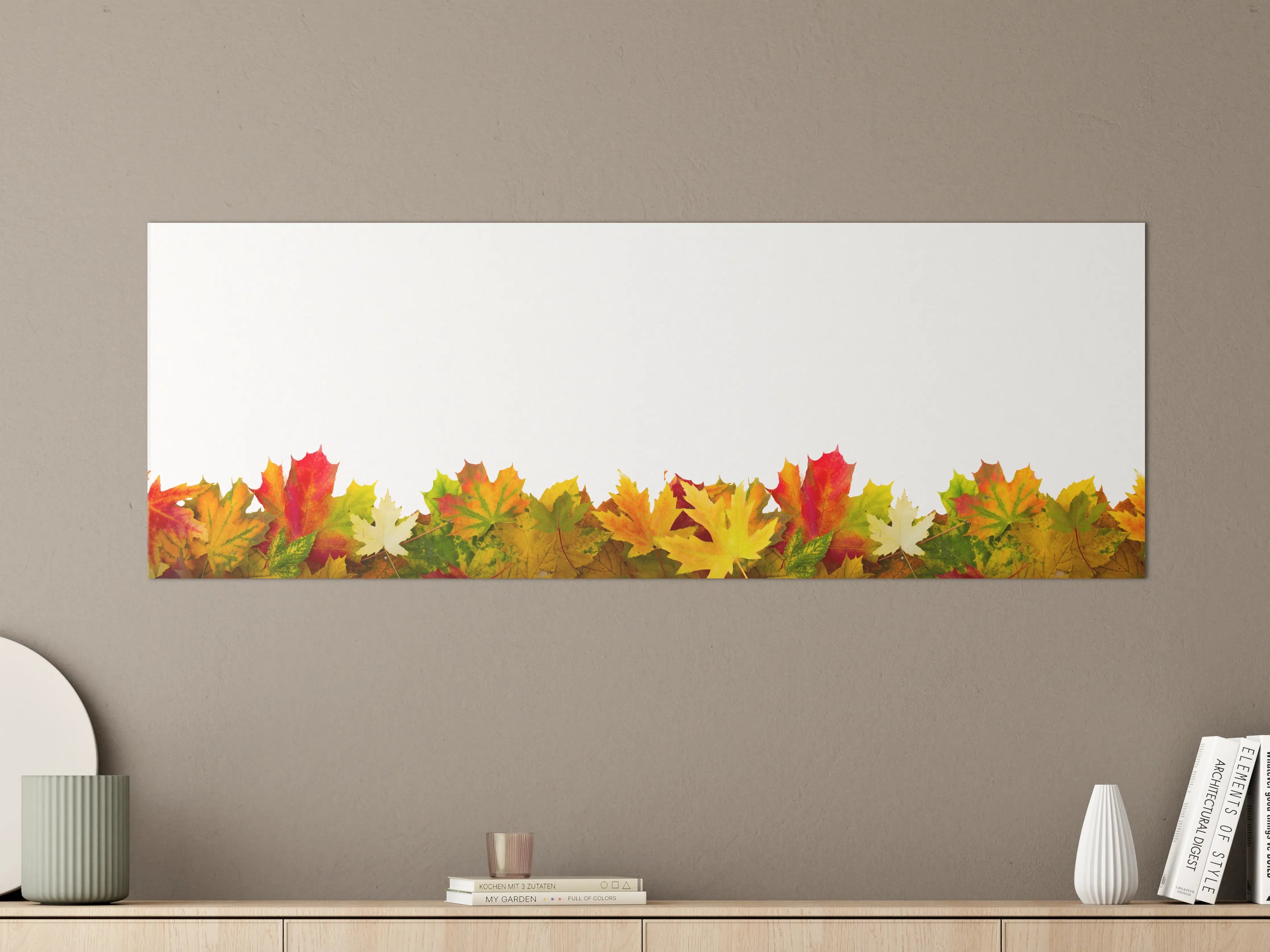 Große Wandbilder - Herbst Laub